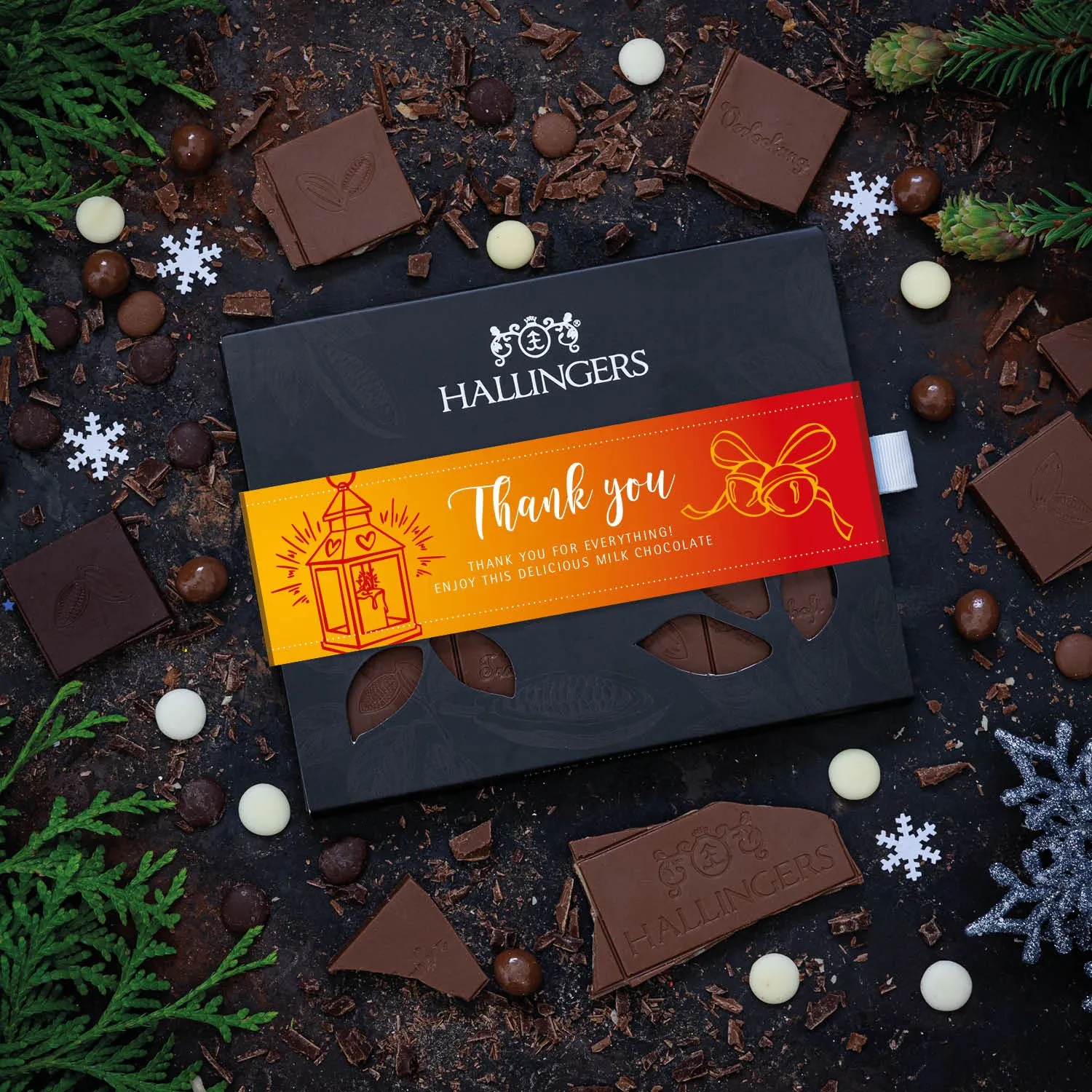 Edle Vollmilchschokolade mit wenig Zucker, dafür lange gerührt und extracremig!