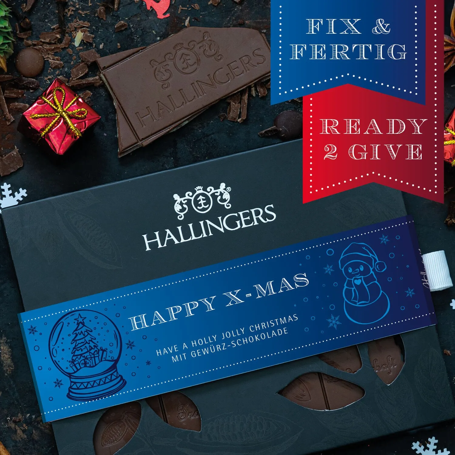 Extra lange gerührt - besonders zartschmelzend im Geschmack! Ein tolles Geschenk zu Weihnachten!