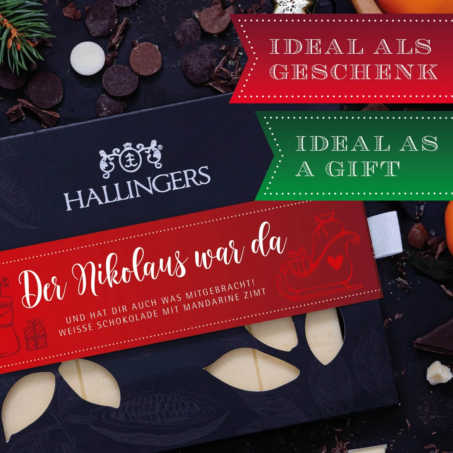 Ein tolles Mitbringsel oder Geschenk zum Nikolaustag am 6. Dezember!