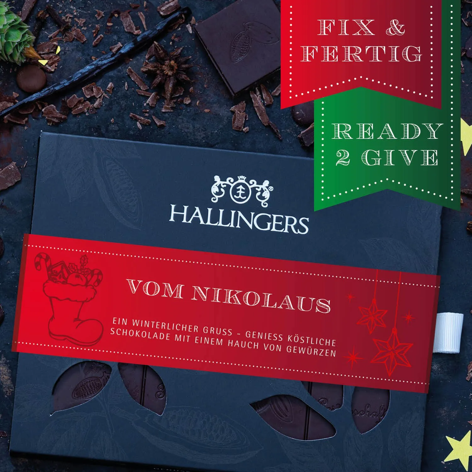 Ein tolles Mitbringsel oder Geschenk zum Nikolaustag am 6. Dezember!