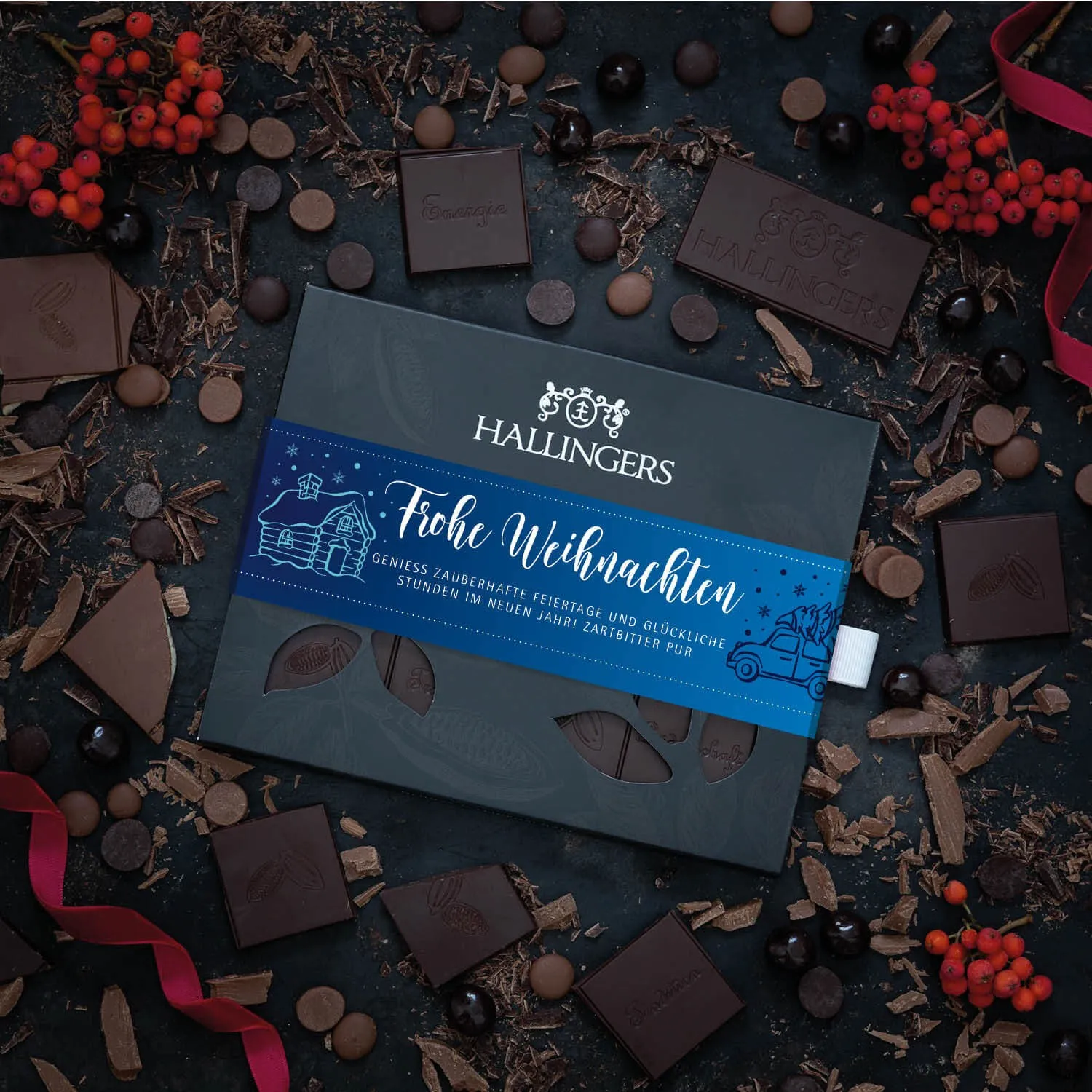 Top Geschenk für alle Liebhaber von Zartbitter Schokolade!