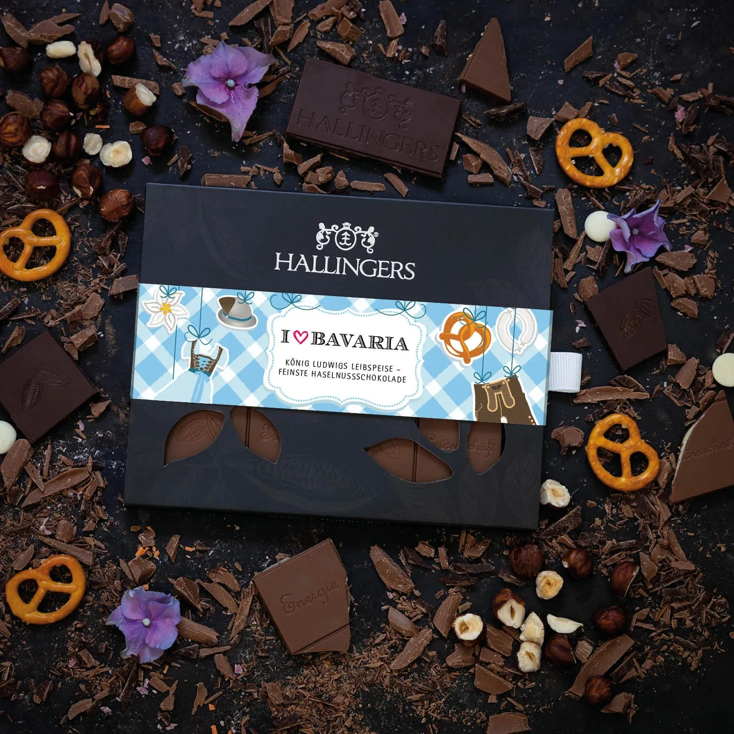 Traditionelle cremige Vollmilchschokolade mit himmlischer Füllung!