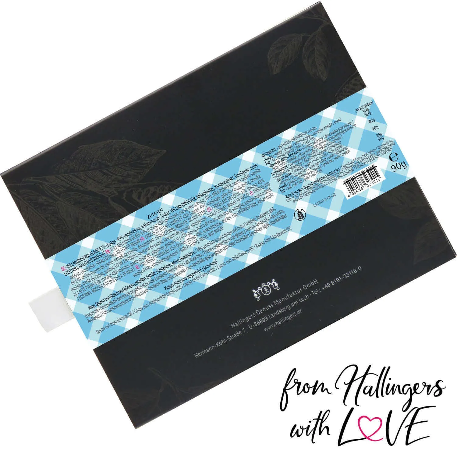 I love Bavaria (Schokoladentafel, Vollmilch)