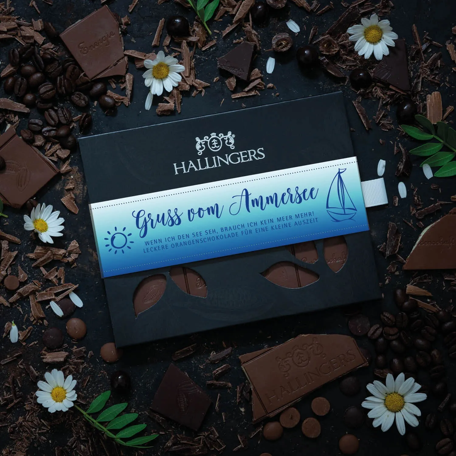 Traditionelle cremige Vollmilchschokolade mit wenig Zucker!