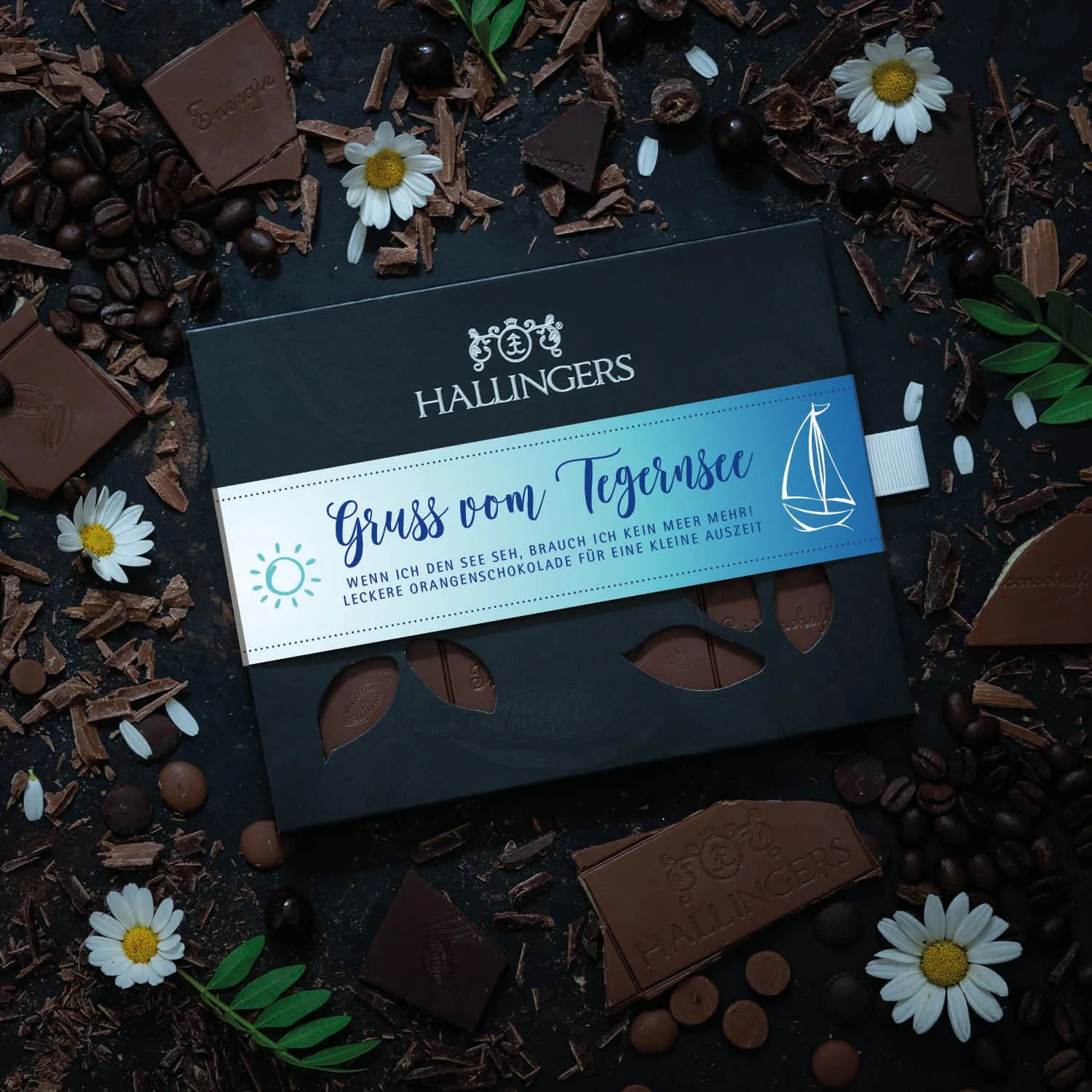 Edle Vollmilch Schokolade mit Orange - handgemacht - lecker!