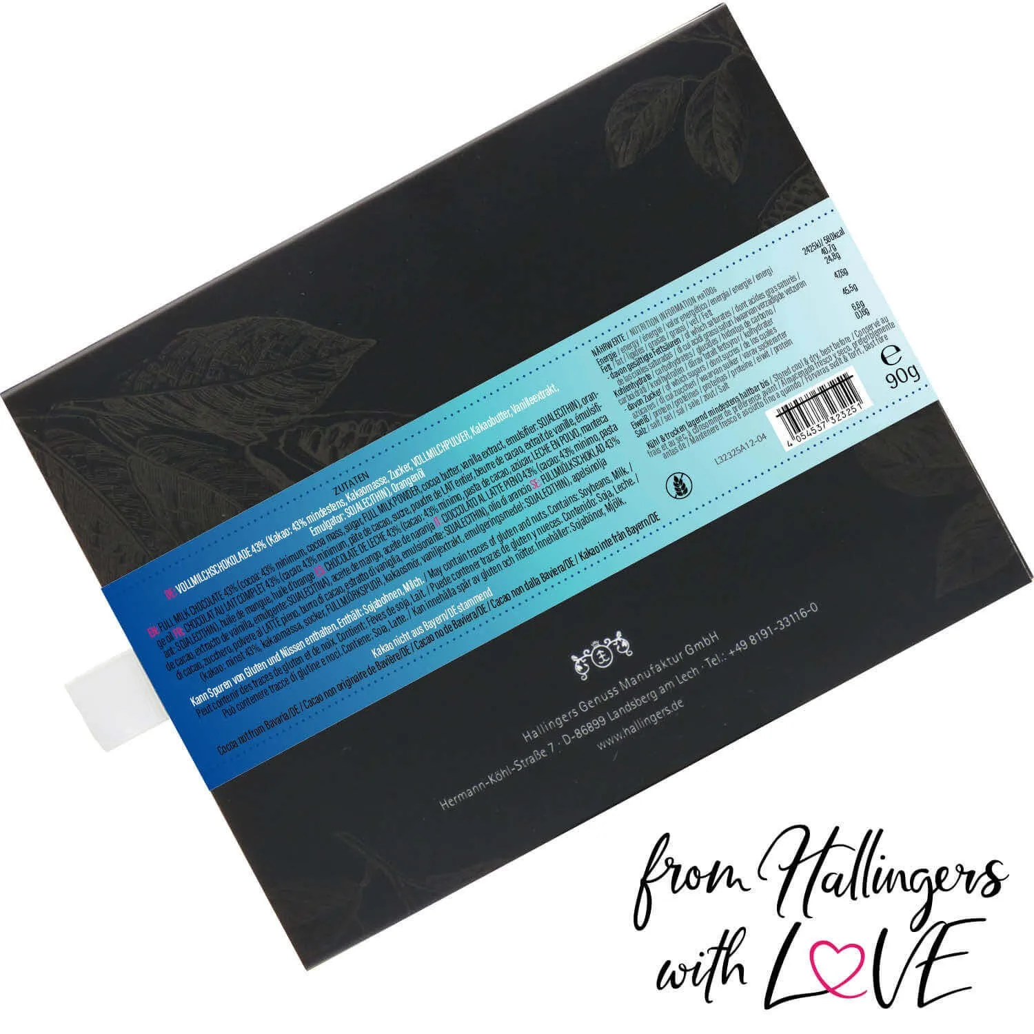 10x Grüße vom Tegernsee (Schokoladentafel, Vollmilch)