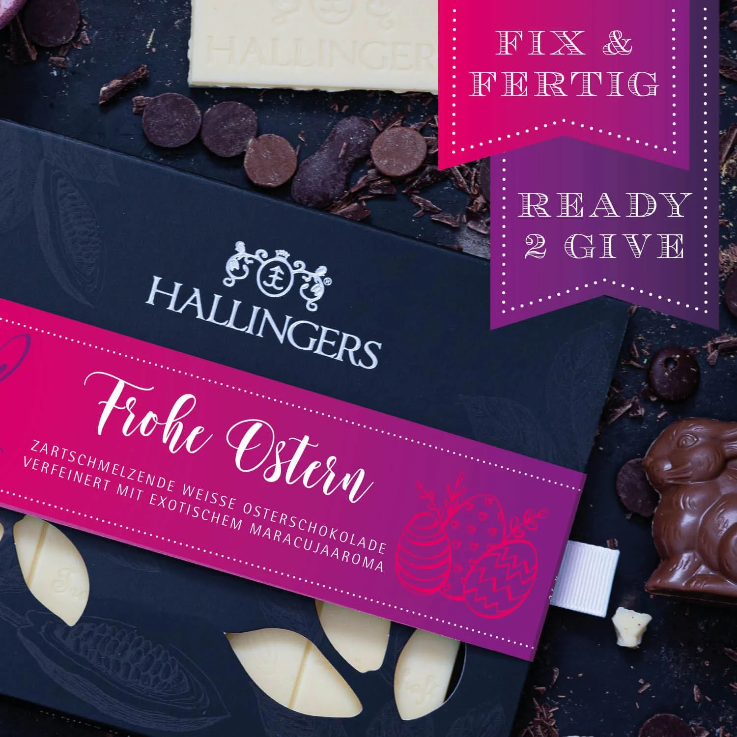 Extra lange gerührt - noch feiner im Geschmack!