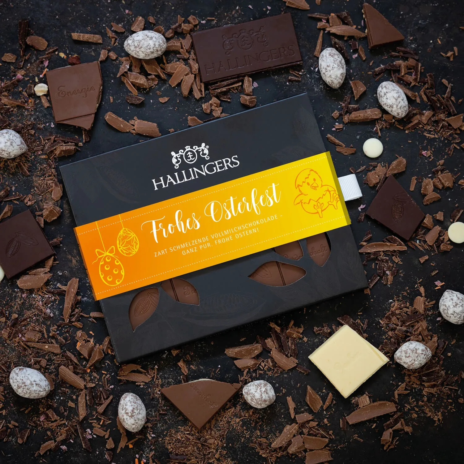 6 Oster Tafeln (Geschenkkorb)