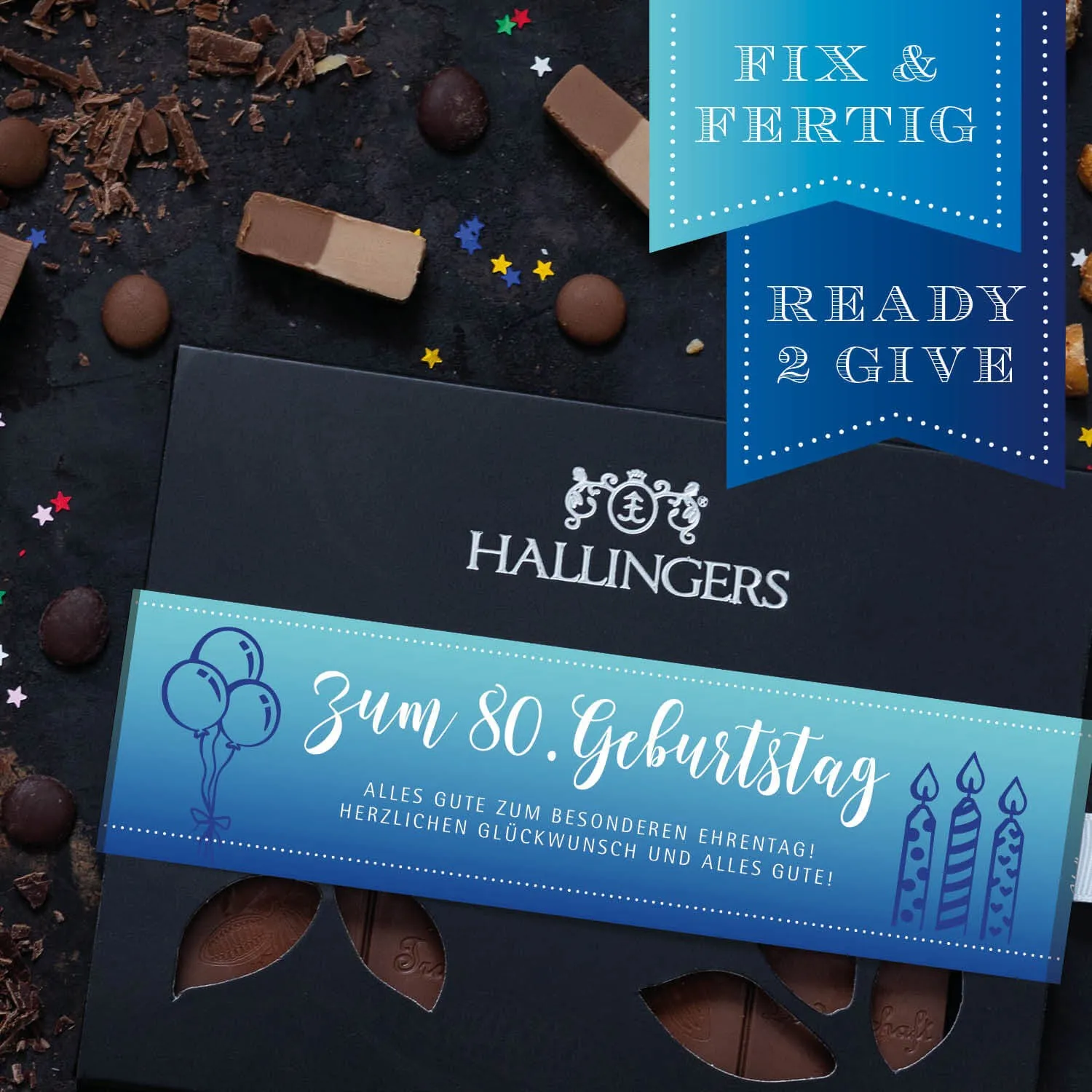 Mit Milch von Kühen aus Oberbayern!