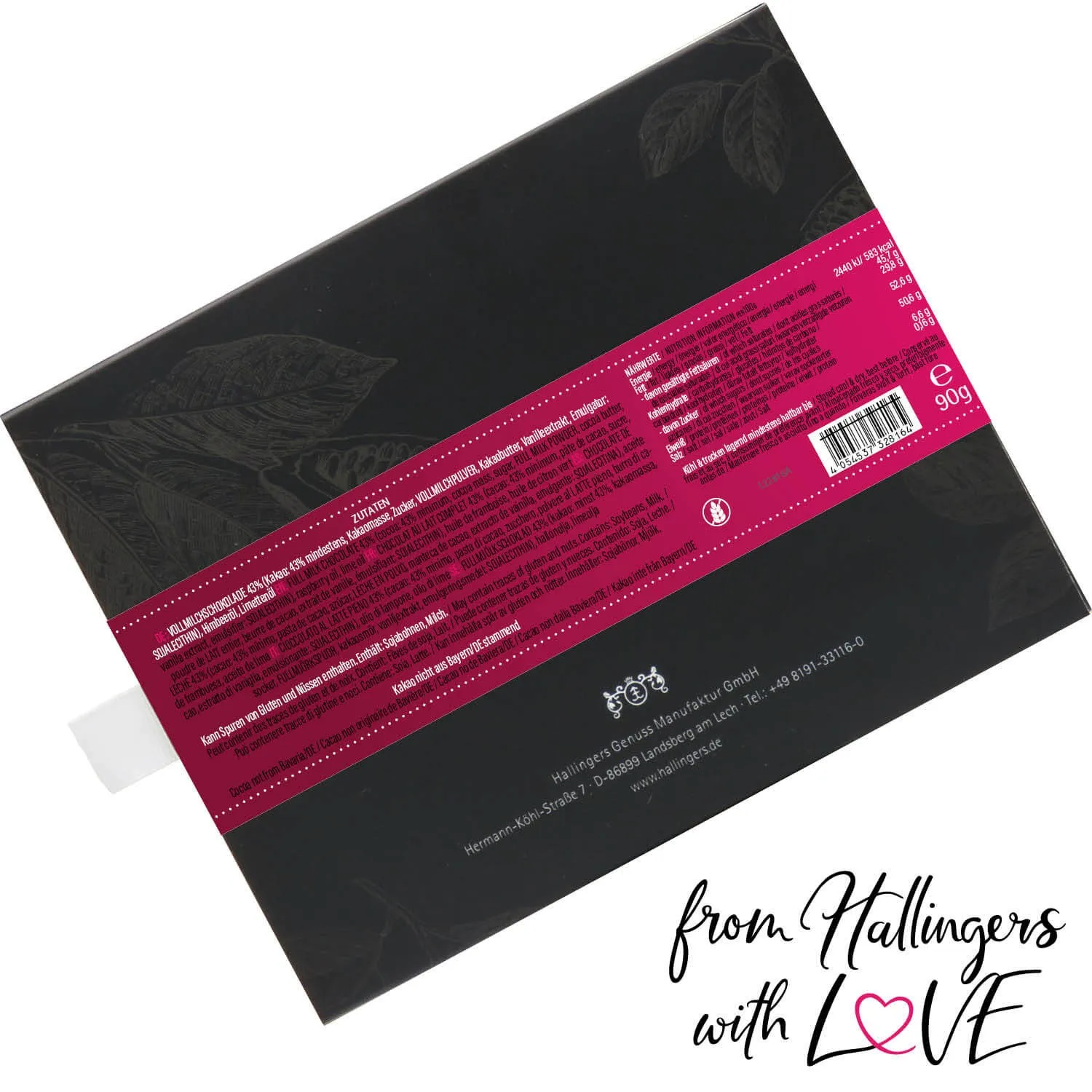 Zum Muttertag (Schokoladentafel, Vollmilch)