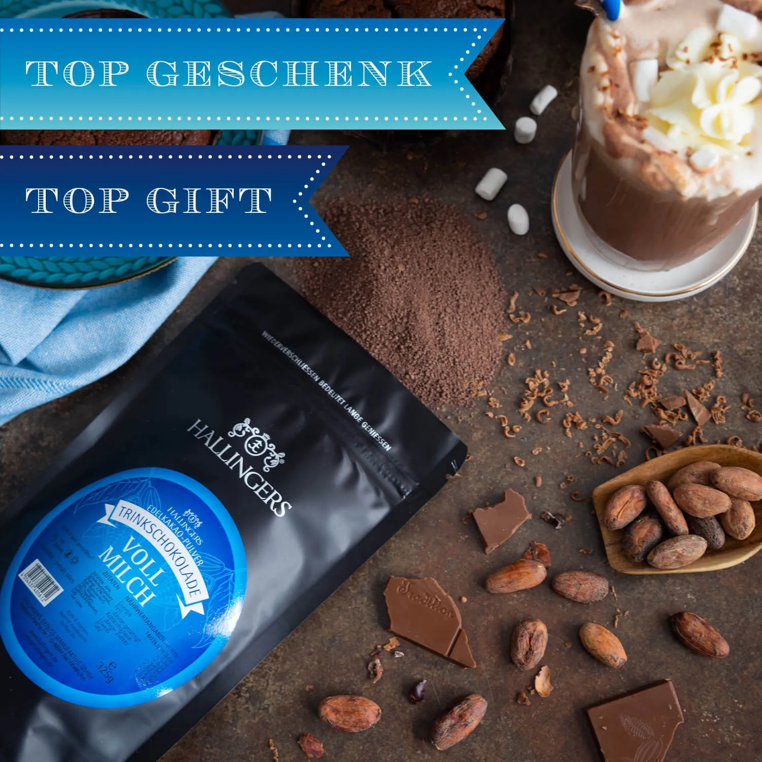 Schmeckt auch lecker mit Sahne oben drauf!