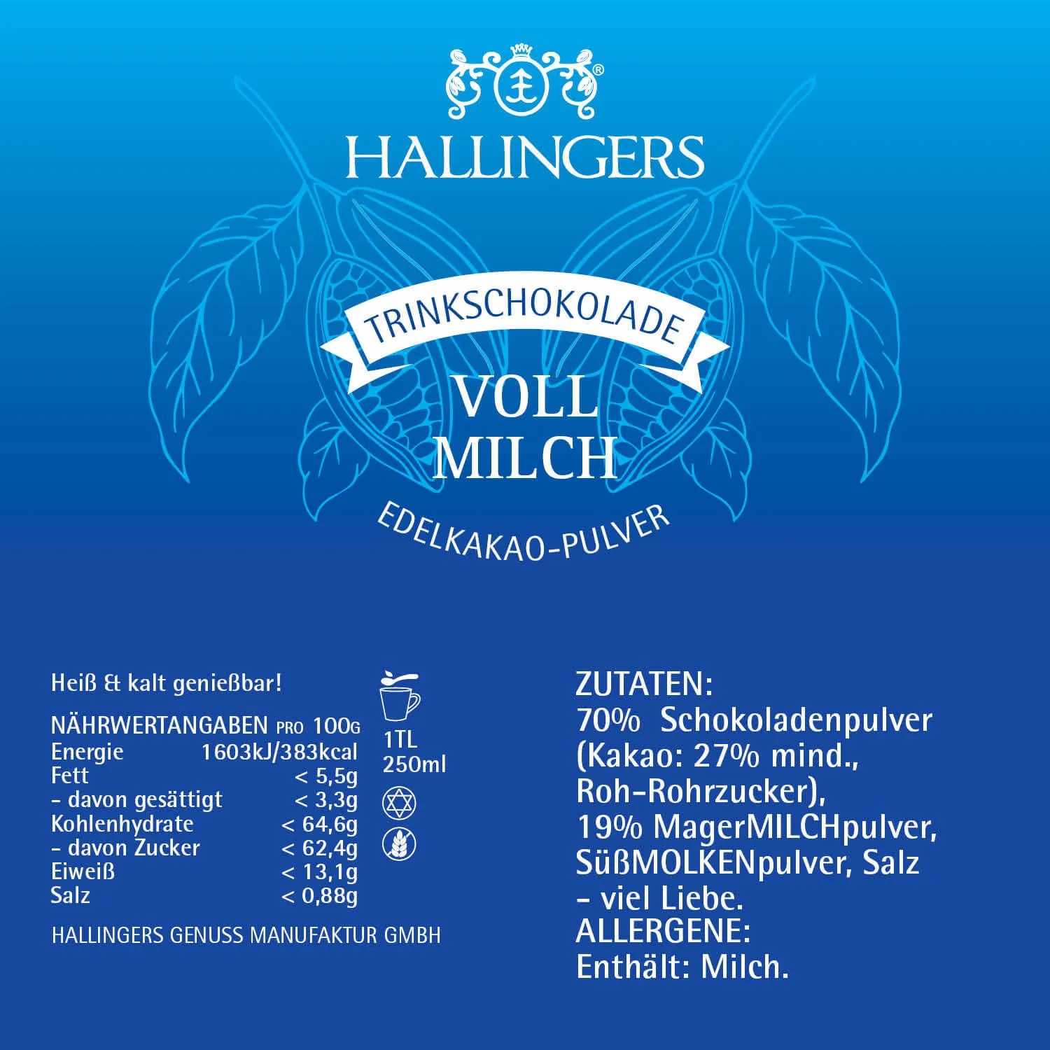 Vollmilch (Trinkschokolade, Vollmilch)