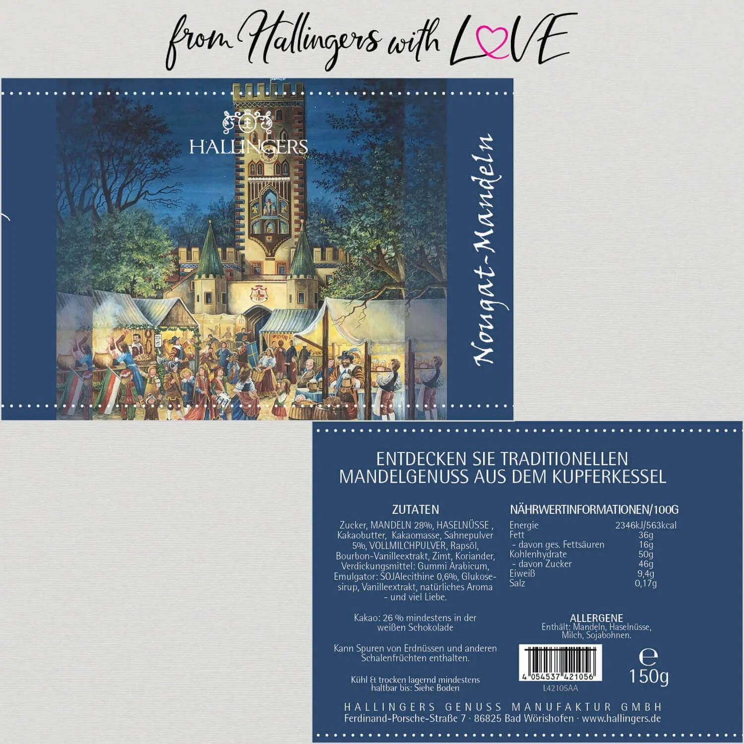 Ruethenfest (Nougat-Vanille-Mandeln)