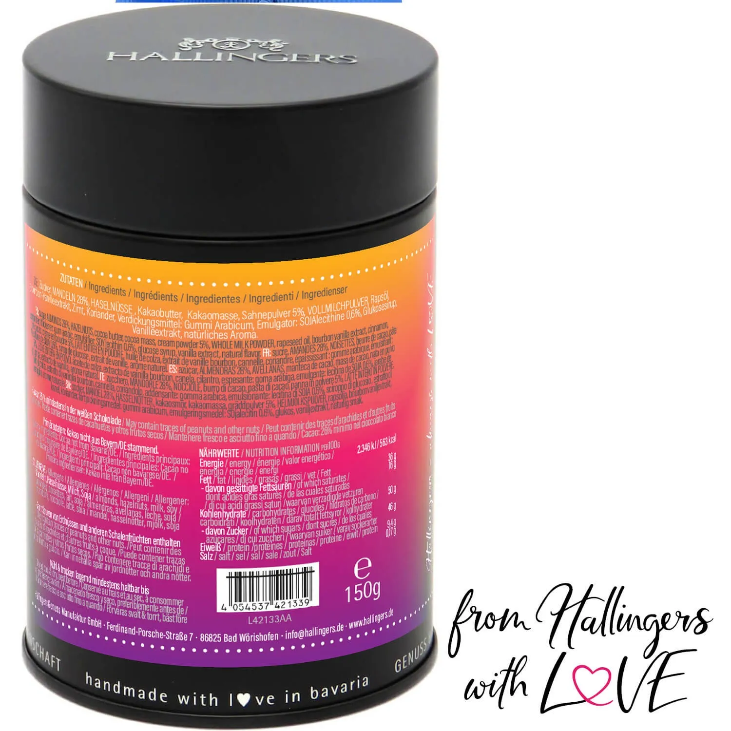 Frohe Ostern (Nougat-Vanille-Mandeln)