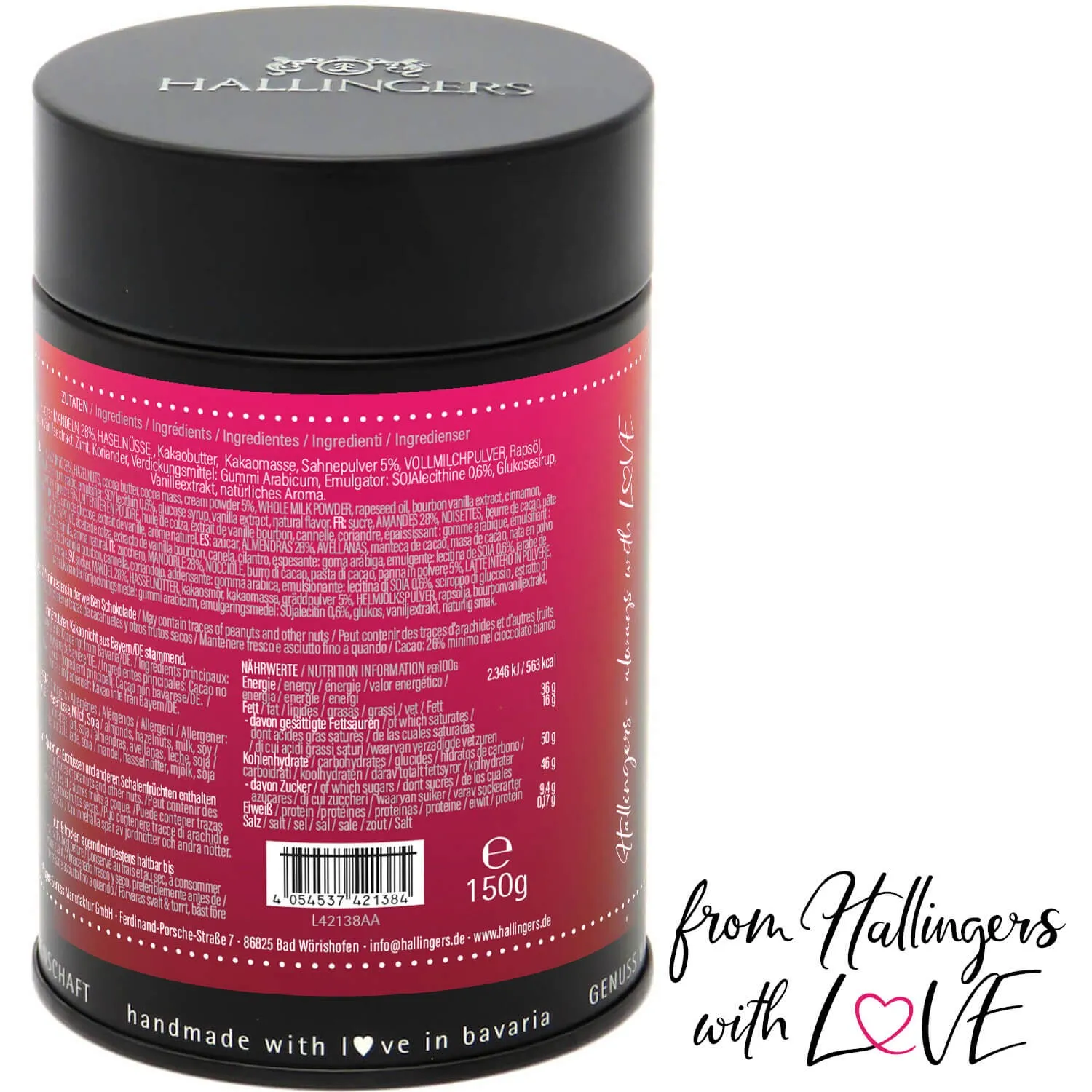 Zum Muttertag (Nougat-Vanille-Mandeln)