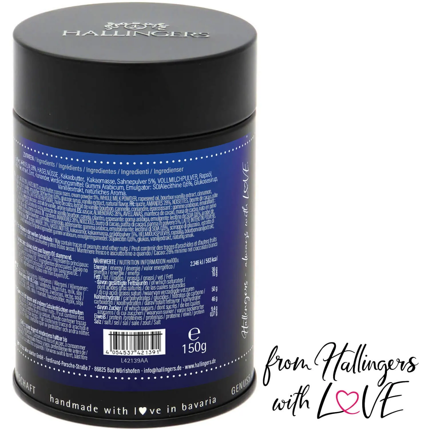 Zum Vatertag (Nougat-Vanille-Mandeln)