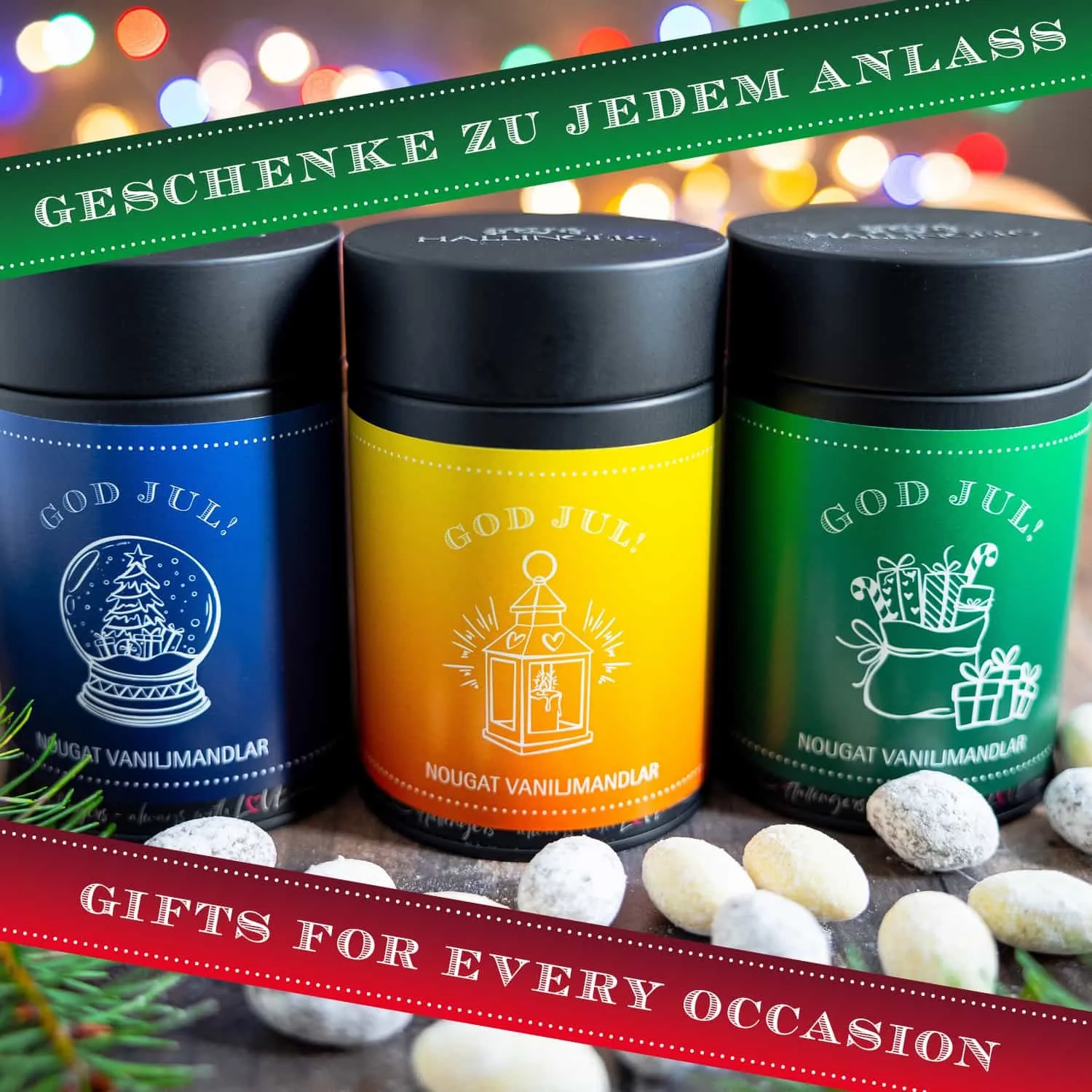 Ein weihnachtlicher Snack mit viel Mandel: Vorsicht - kann süchtig machen ;-)