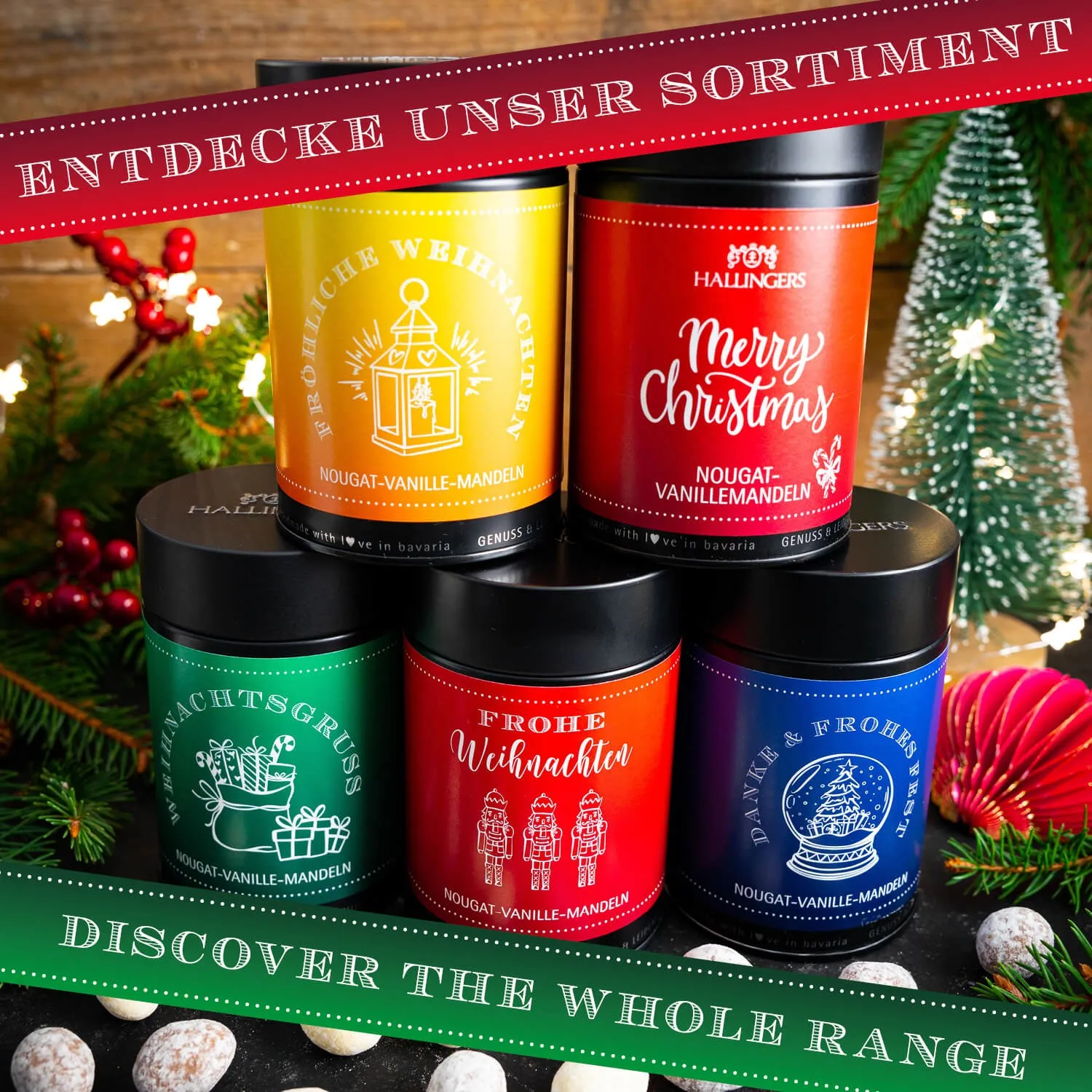 Ein weihnachtlicher Snack mit viel Mandel: Vorsicht - kann süchtig machen ;-)