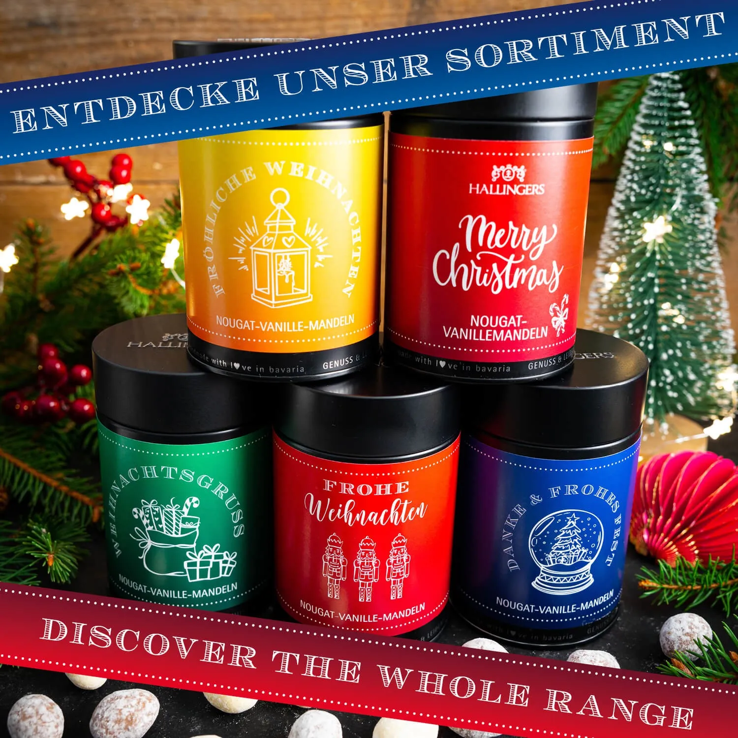 Ein weihnachtlicher Snack mit viel Mandel: Vorsicht - kann süchtig machen ;-)