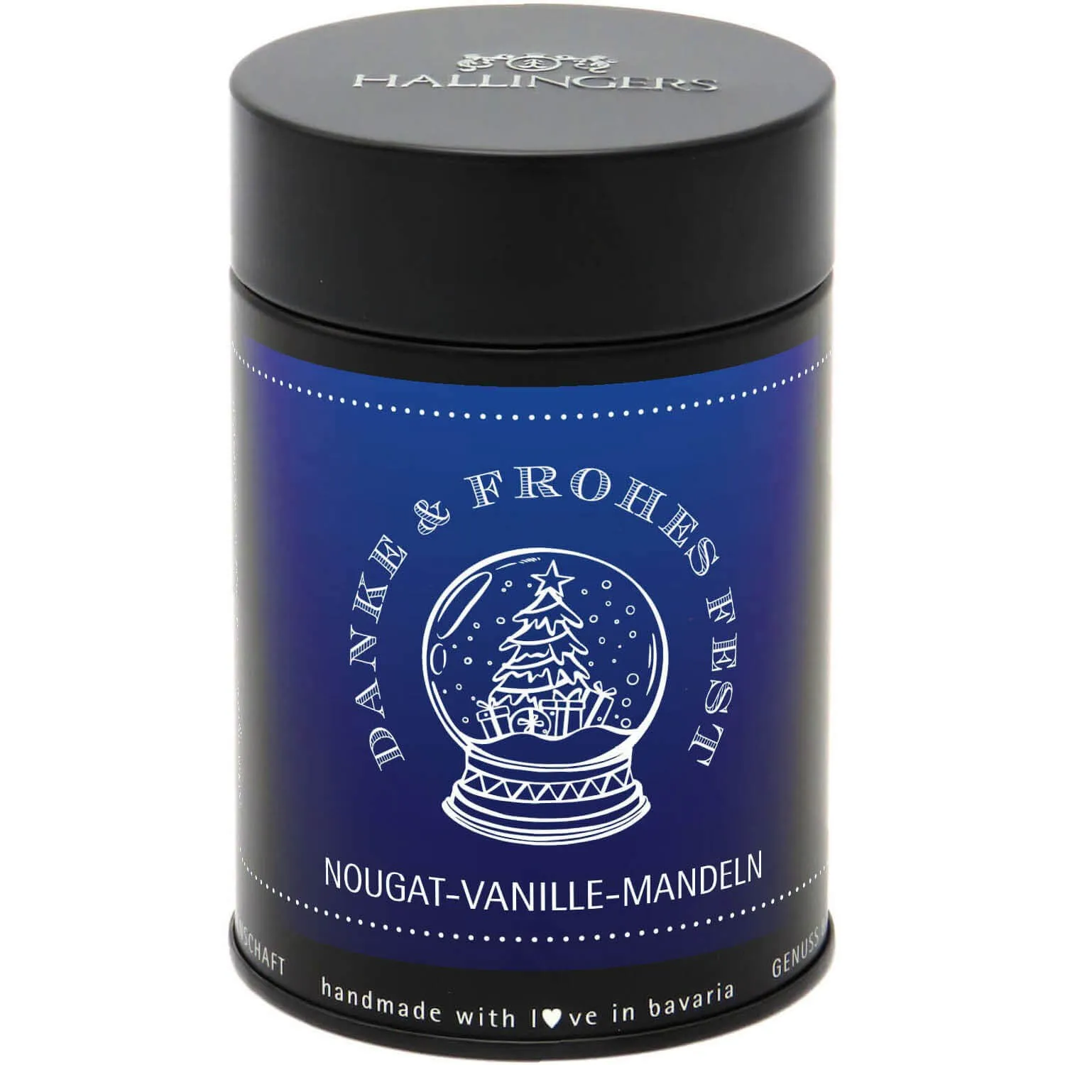 Danke & Frohe Weihnachten (Nougat-Vanille-Mandeln)