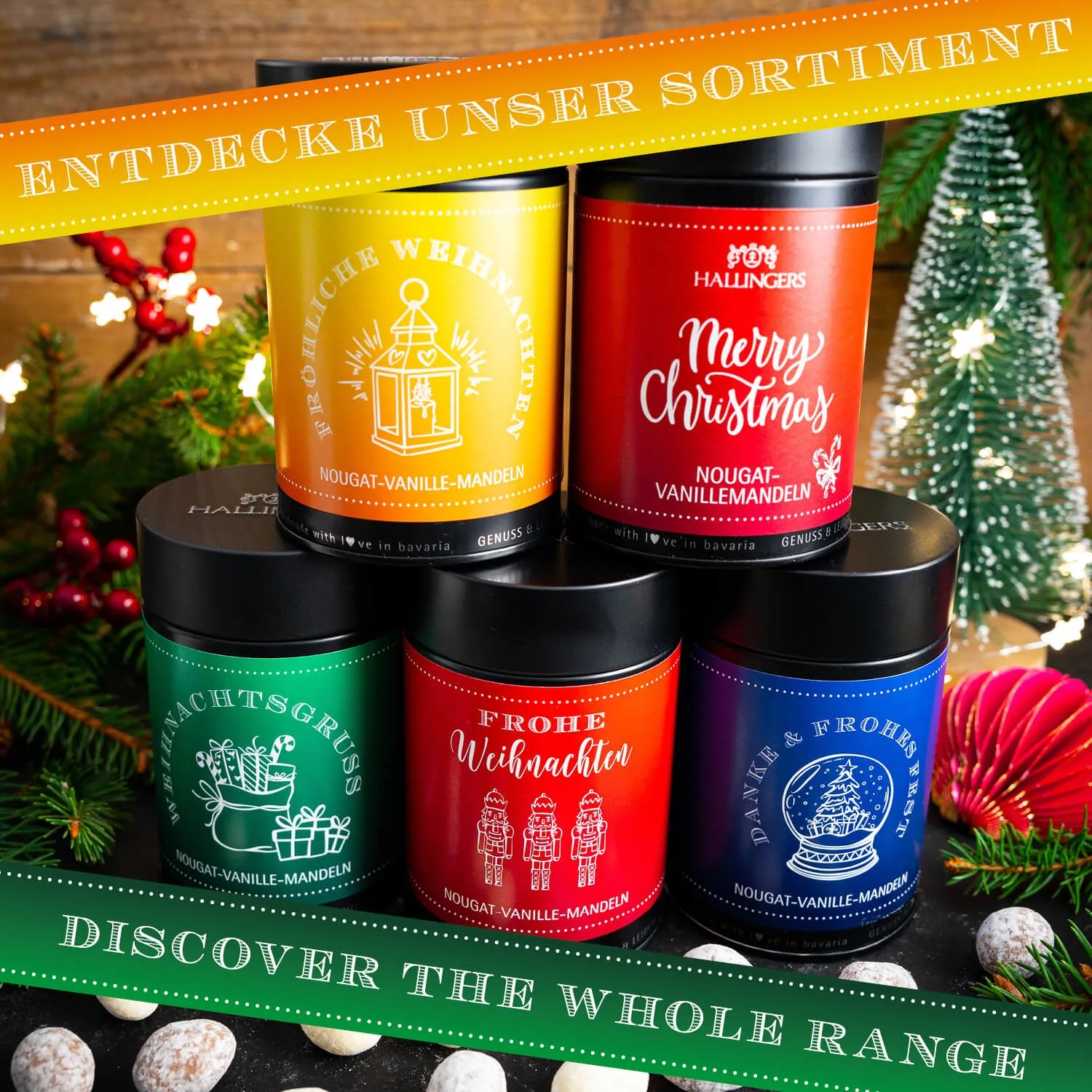 Ein weihnachtlicher Snack mit viel Mandel: Vorsicht - kann süchtig machen ;-)