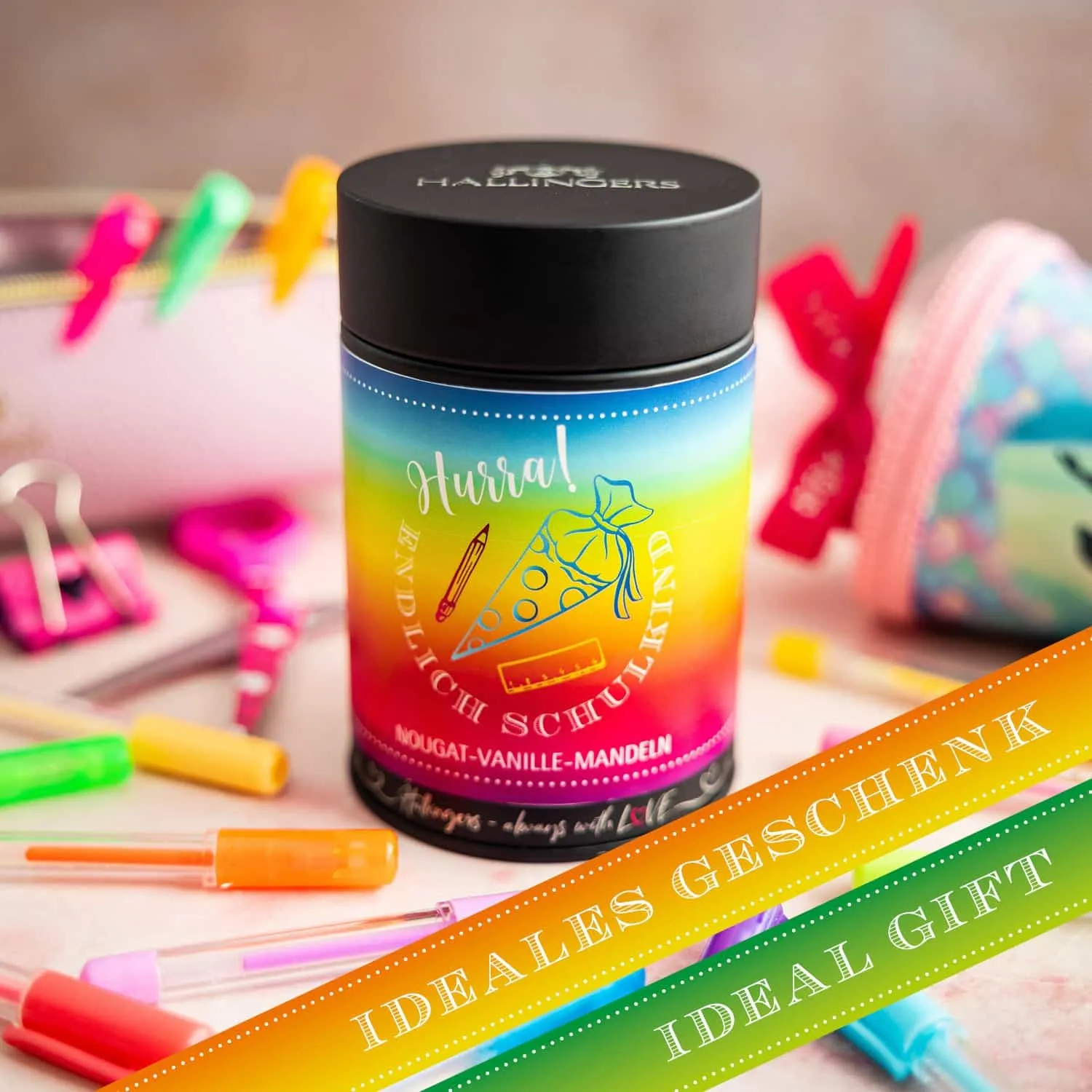 Süßer Begleiter für die Schultüte oder den Gabentisch