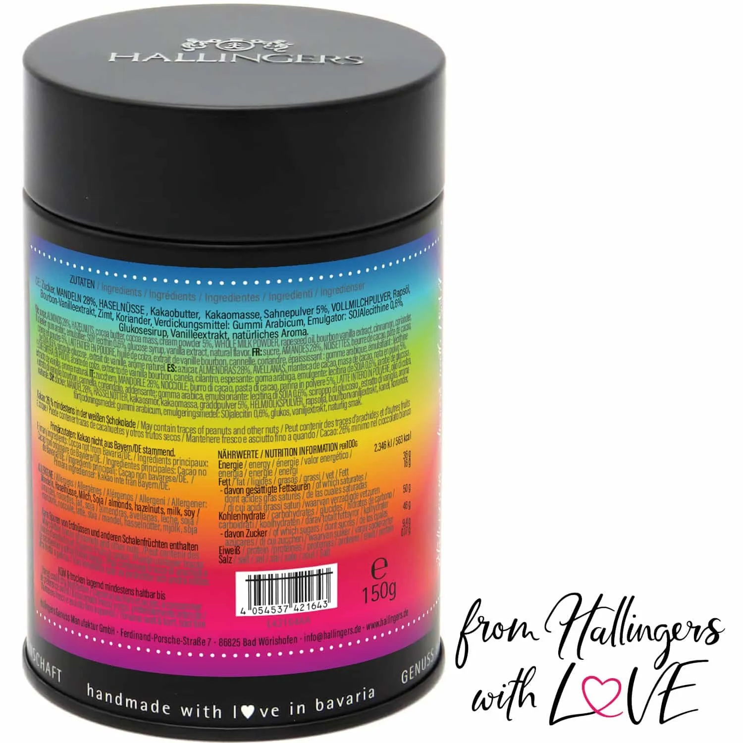 Hurra! Endlich Schulkind (Nougat-Vanille-Mandeln)