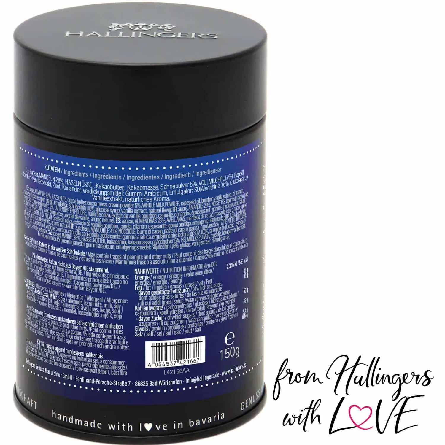 Hurra Abitur (Nougat-Vanille-Mandeln)