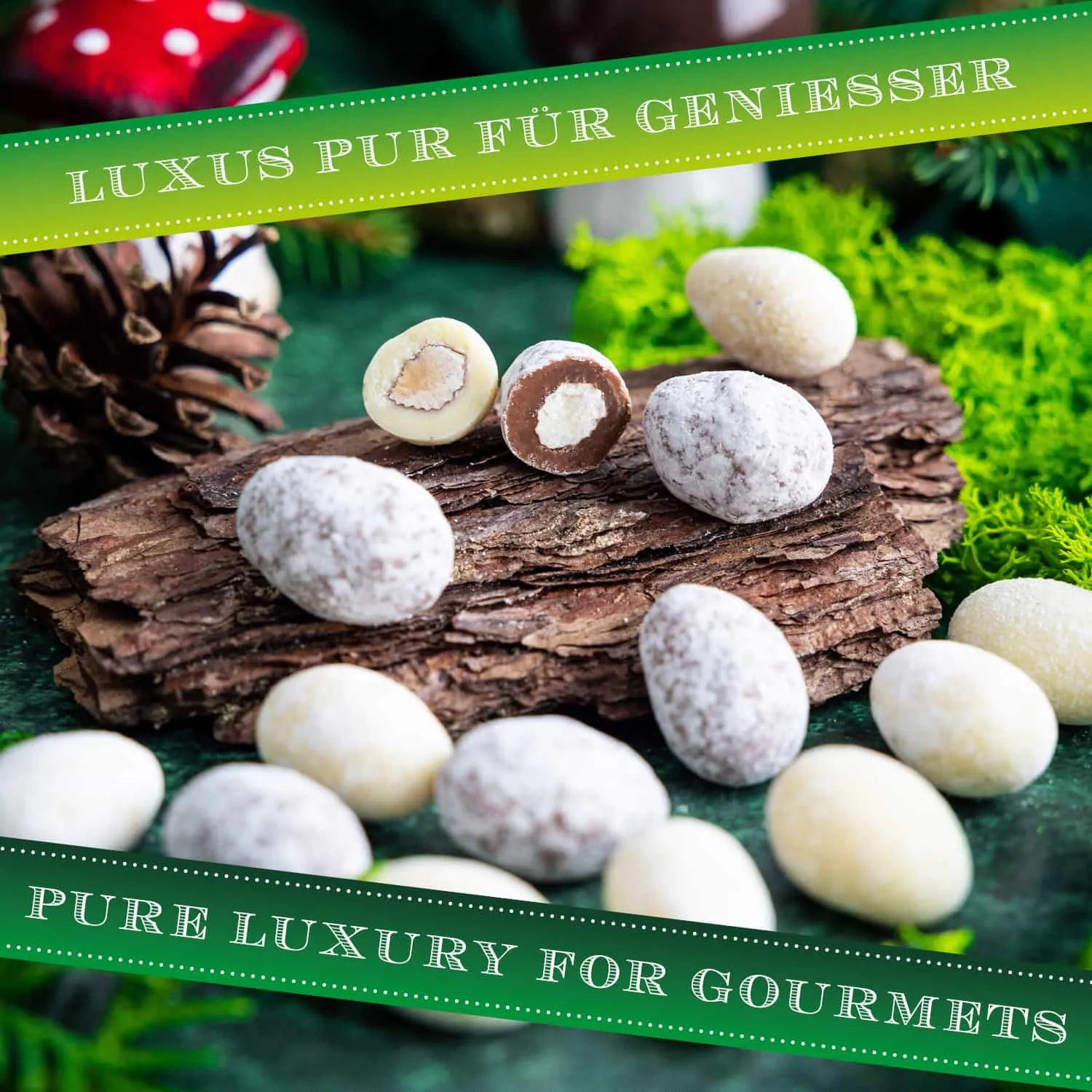 Alle Jägere und Jägerinnen lieben diese köstlichen Nougatmandeln!