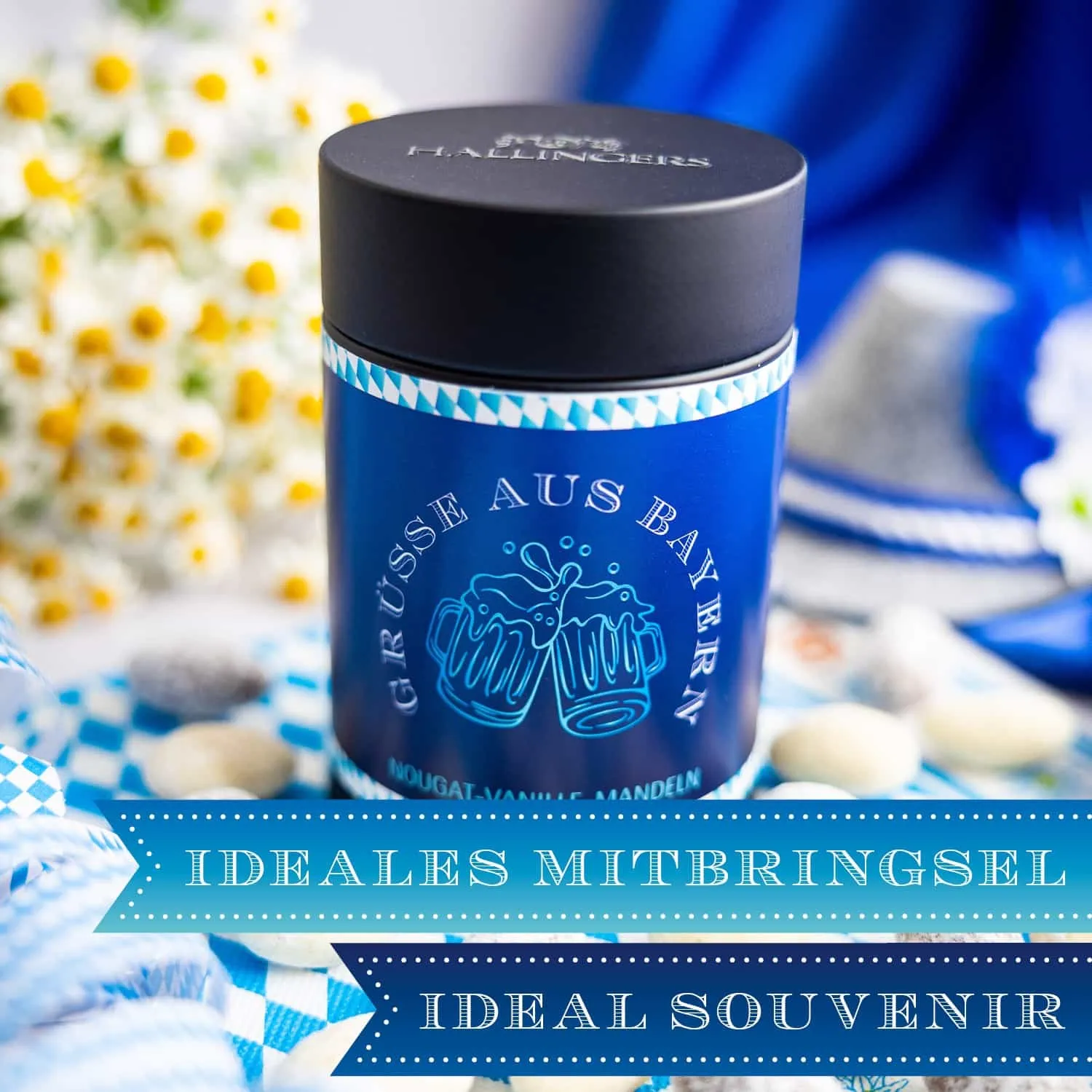 Für unsere Lieblingsmama goldene Schokokugeln.