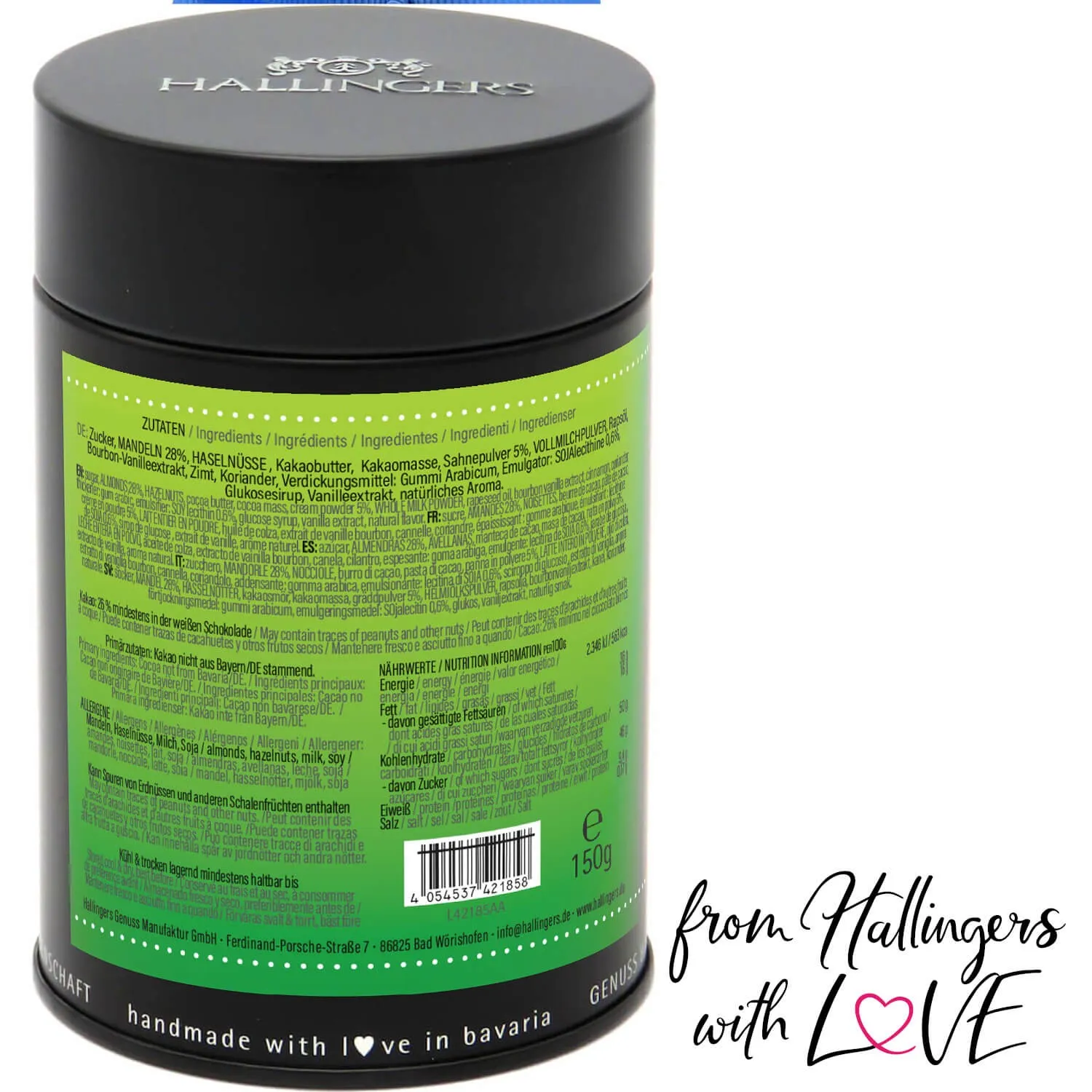 Ganz viel Glück (Nougat-Vanille-Mandeln)