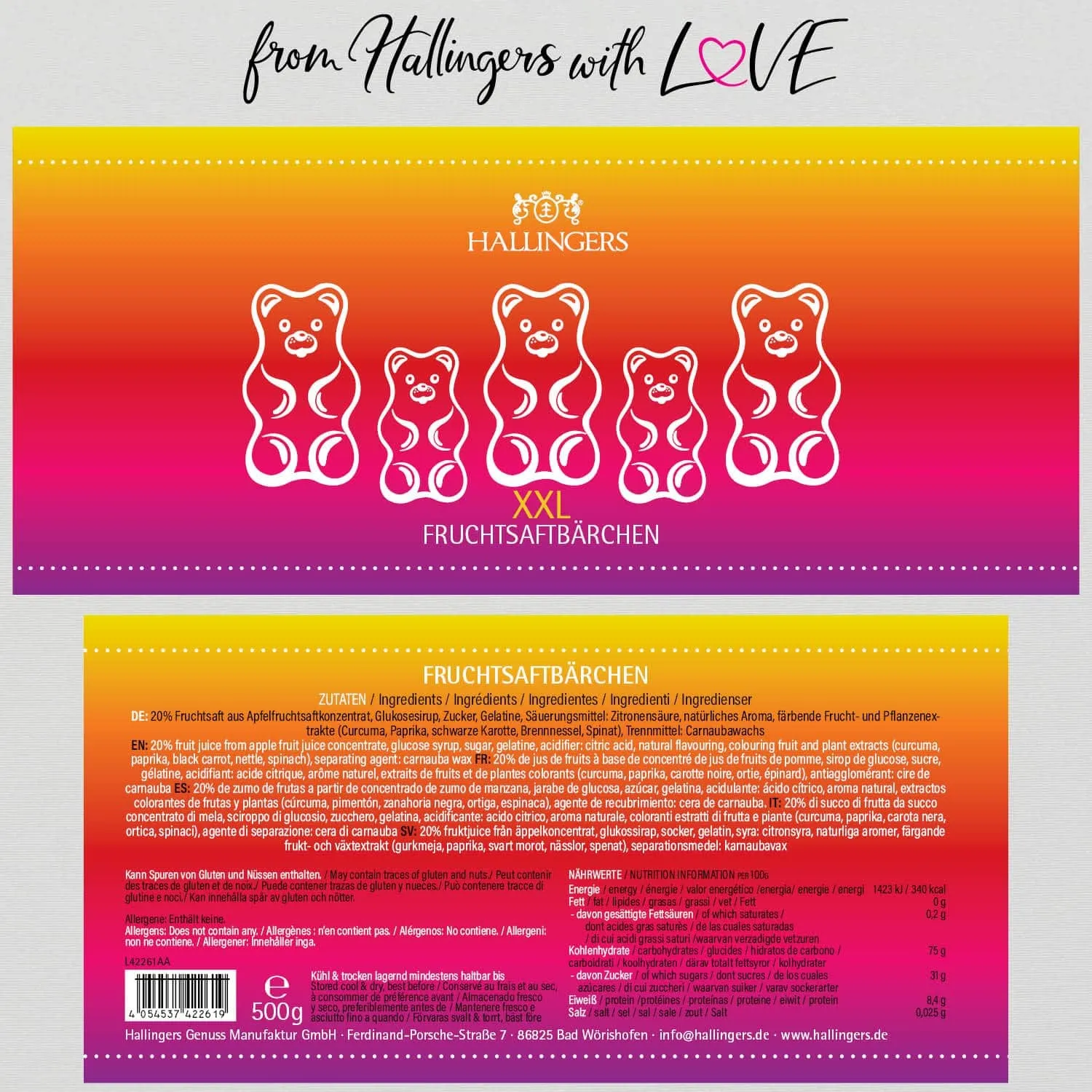 Fruchtsaftbärchen XXL (Fruchtsaftbärchen)