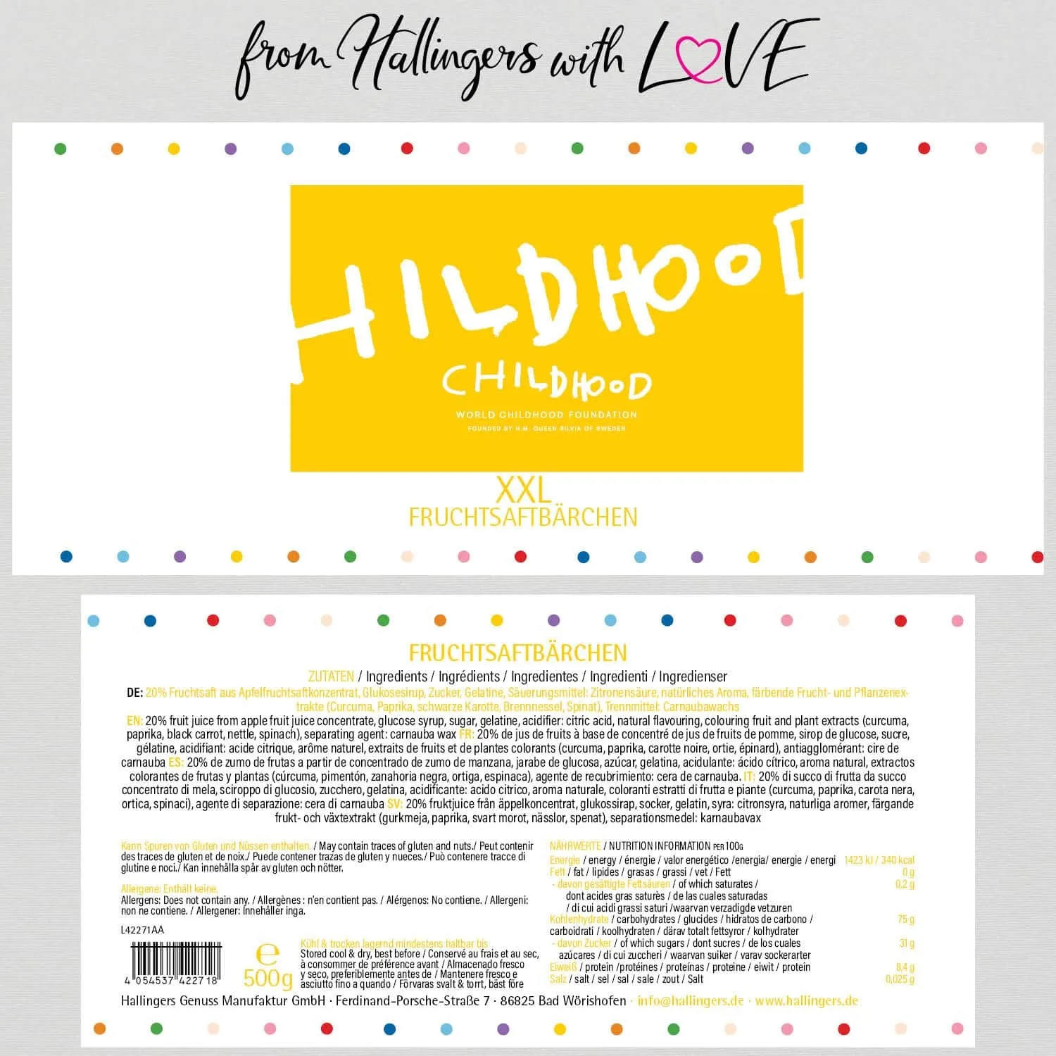 Childhood - Fruchtsaftbärchen XXL (Fruchtsaftbärchen)