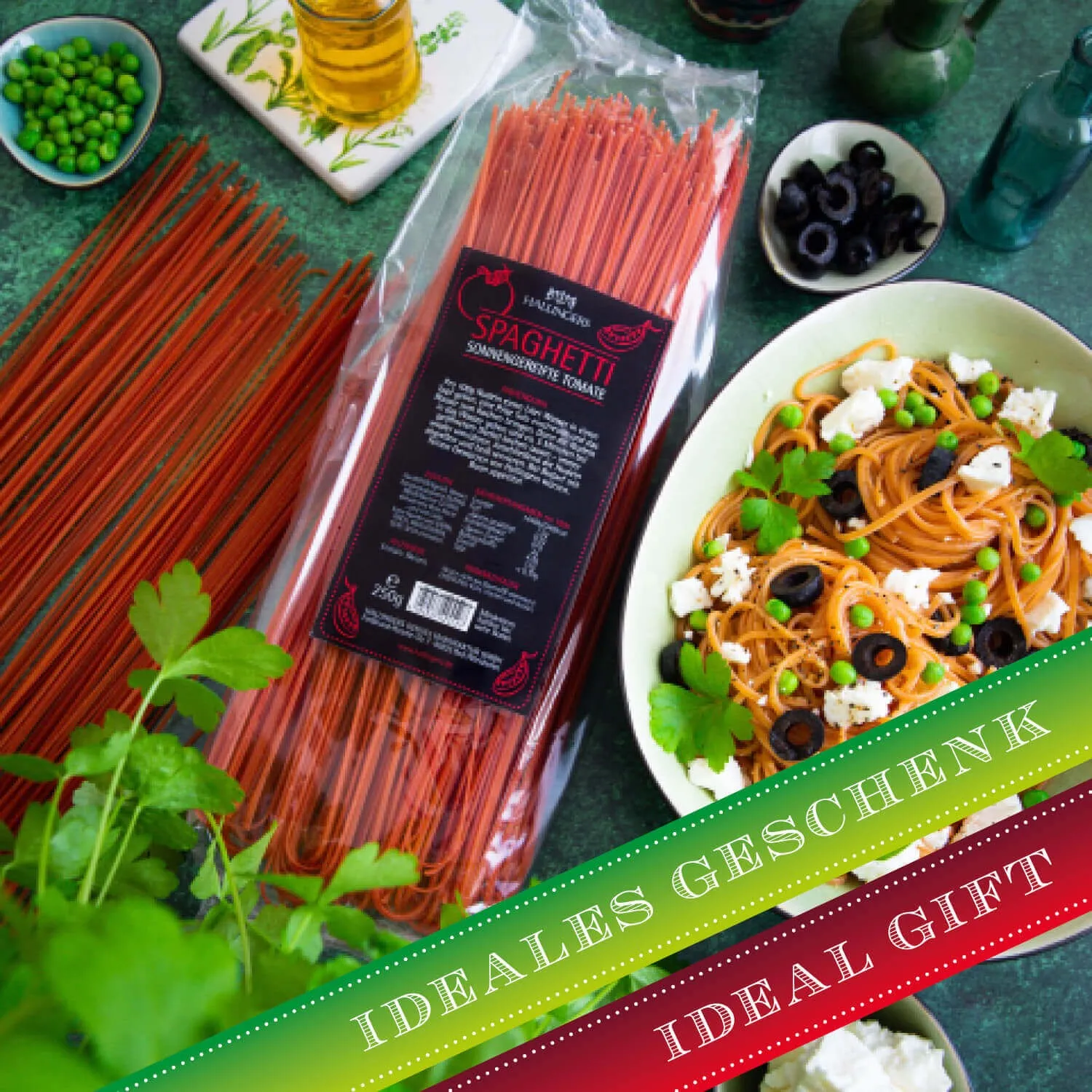 Das perfekte Geschenk für jede Gelegenheit! Ideal für Liebhaber hochwertiger Nudeln!