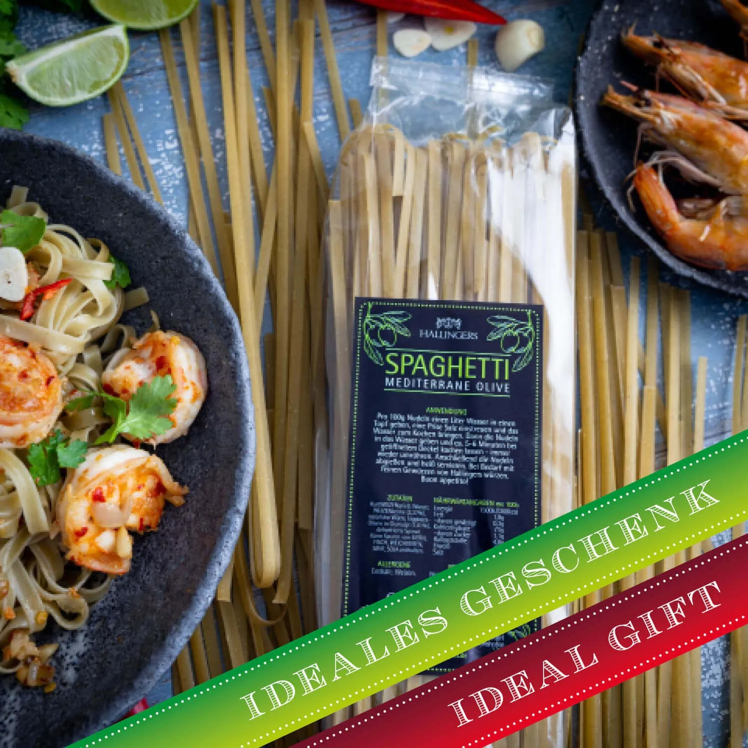 Das perfekte Geschenk für jede Gelegenheit! Ideal für Liebhaber hochwertiger Nudeln!