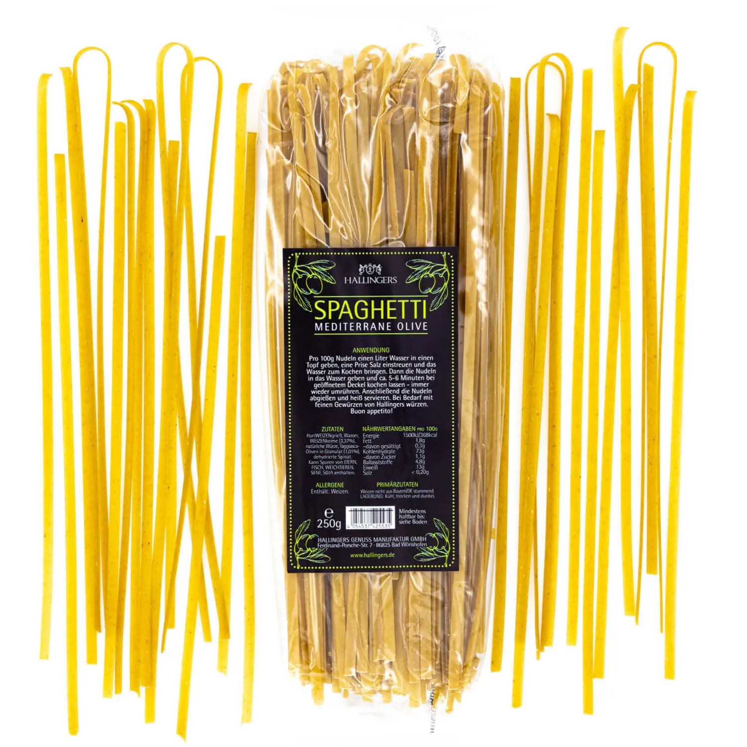 Spaghetti Olive (Italienische Pasta)
