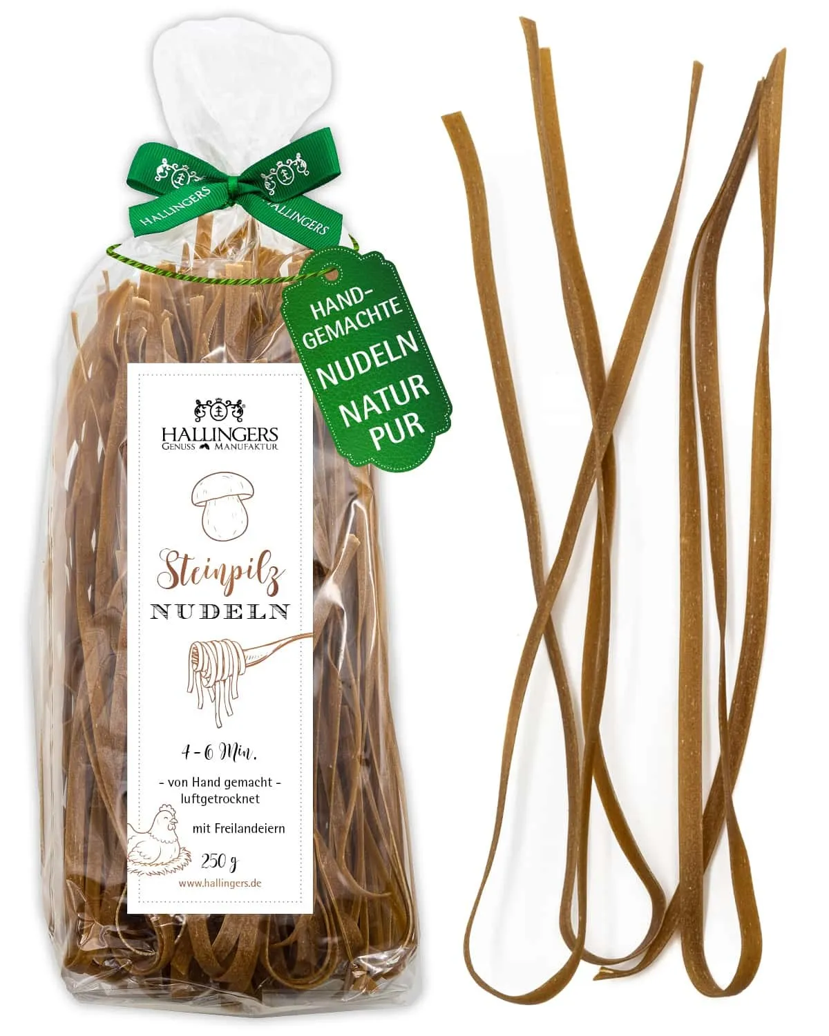 EDEL-PASTA AUS HARTWEIZENGRIES - Frisch produzierte Nudeln aus Freilandeiern & hochwertigem Hartweizengries, natürlich eingefärbt & ideal für besondere Genussmomente. Die besondere Geschenkidee für Feinschmecker & Pasta-Liebhaber