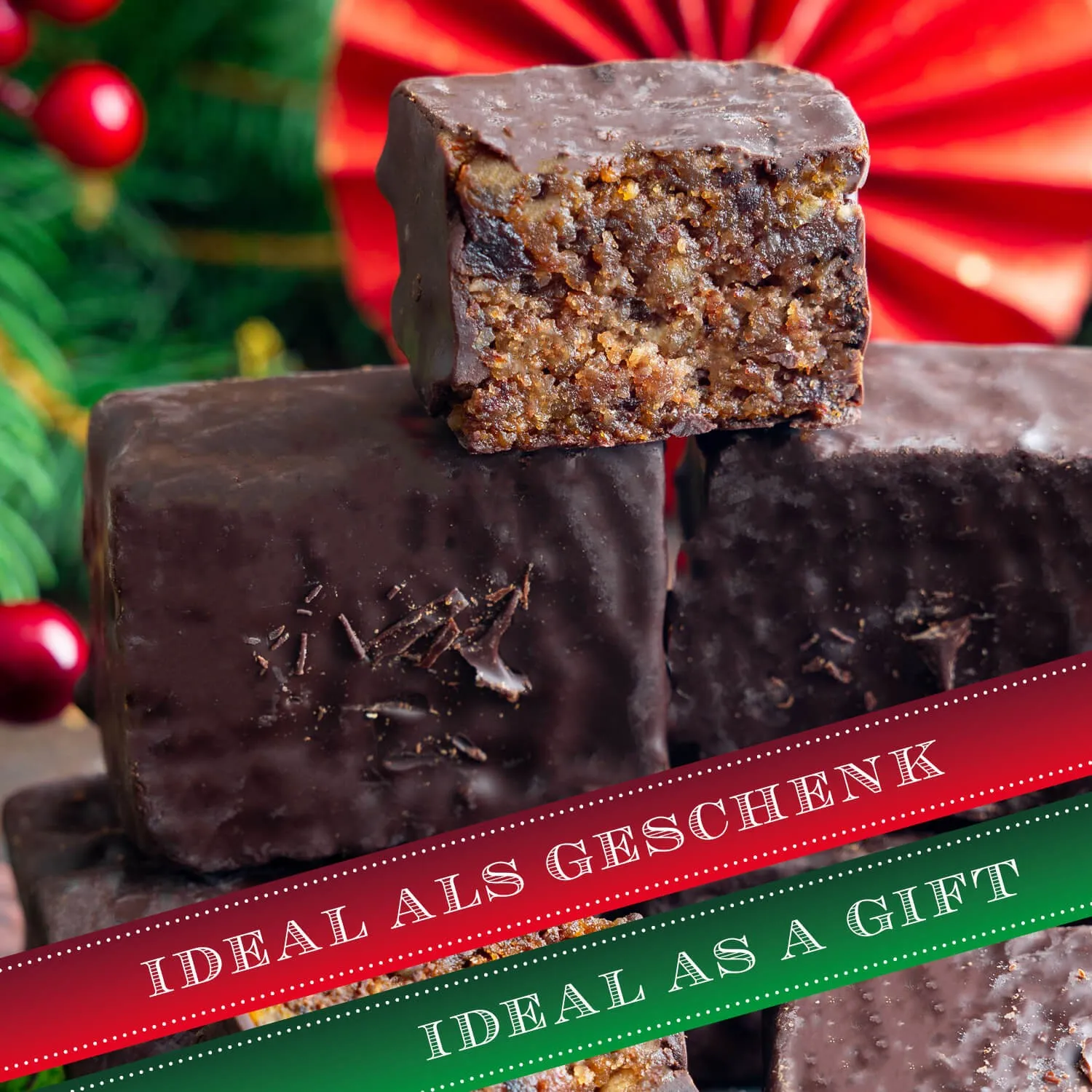 Ein Hauch Alkohol für das Aroma ist die perfekte Kombination in diesem besonderen Lebkuchen - was für ein Genuss!