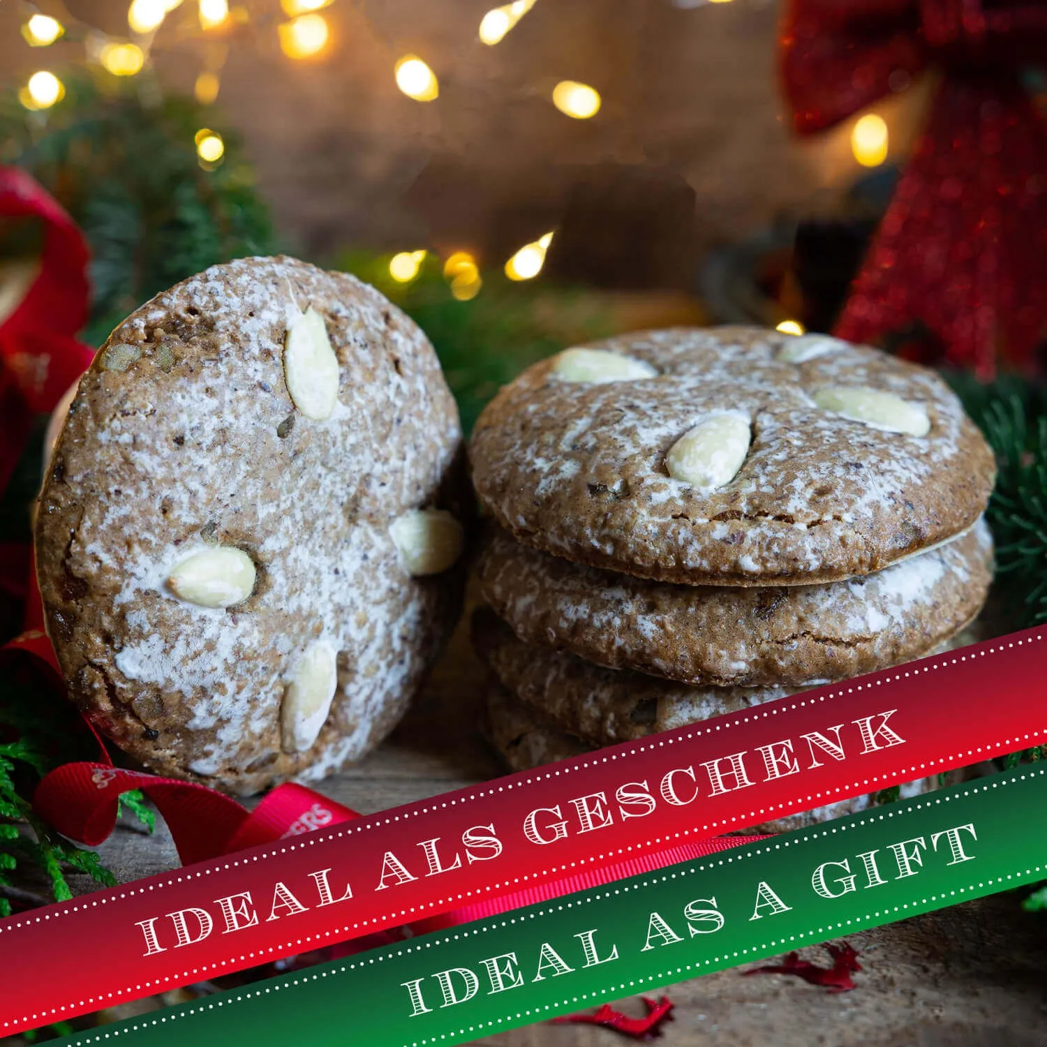 Lebkuchen dürfen in der Weihnachtszeit niemals fehlen. Unsere sind besonders lecker! Entdecke das ganze Lebkuchen-Sortiment!