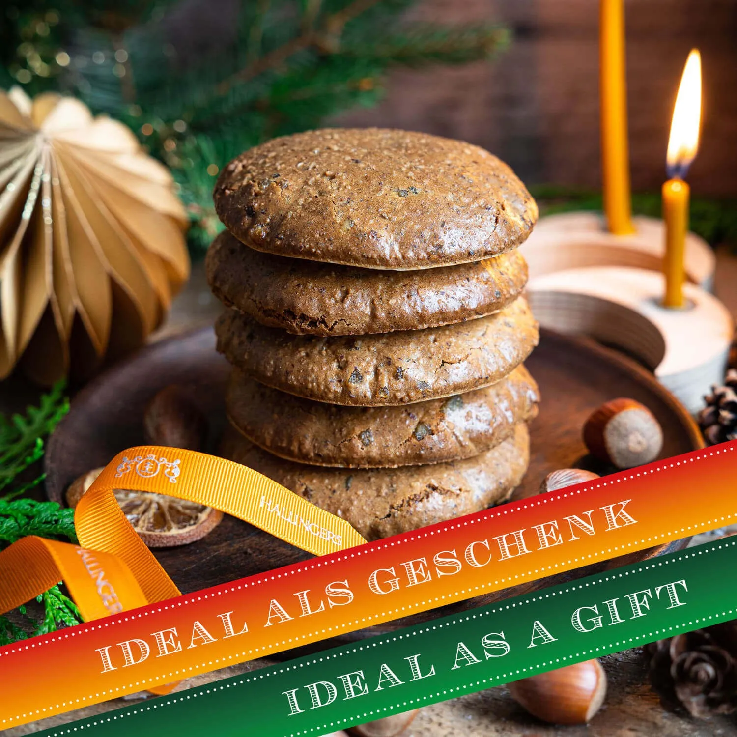 Lebkuchen dürfen in der Weihnachtszeit niemals fehlen. Unsere sind besonders lecker! Entdecke das ganze Lebkuchen-Sortiment!