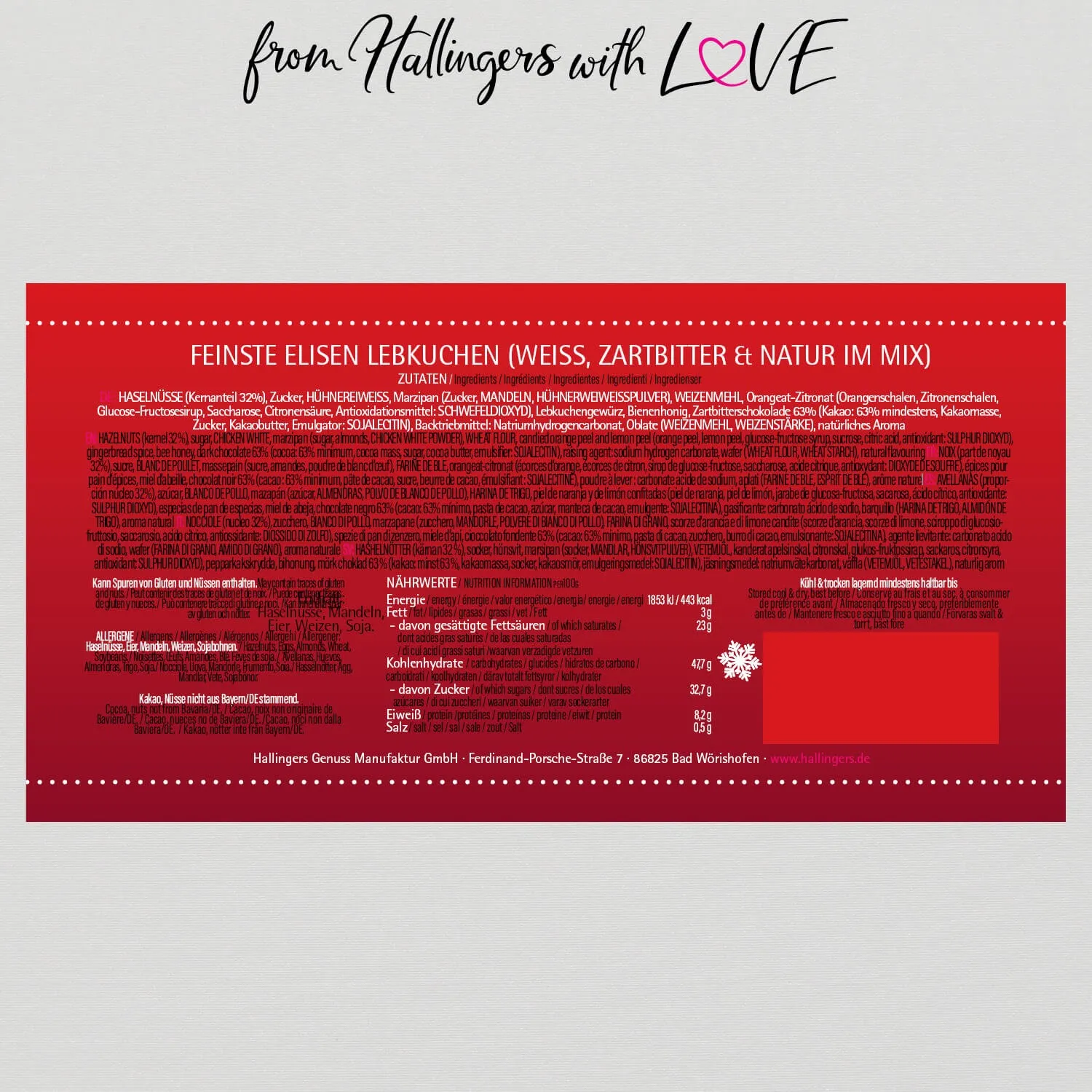 Selection (Elisenlebkuchen, Mix)