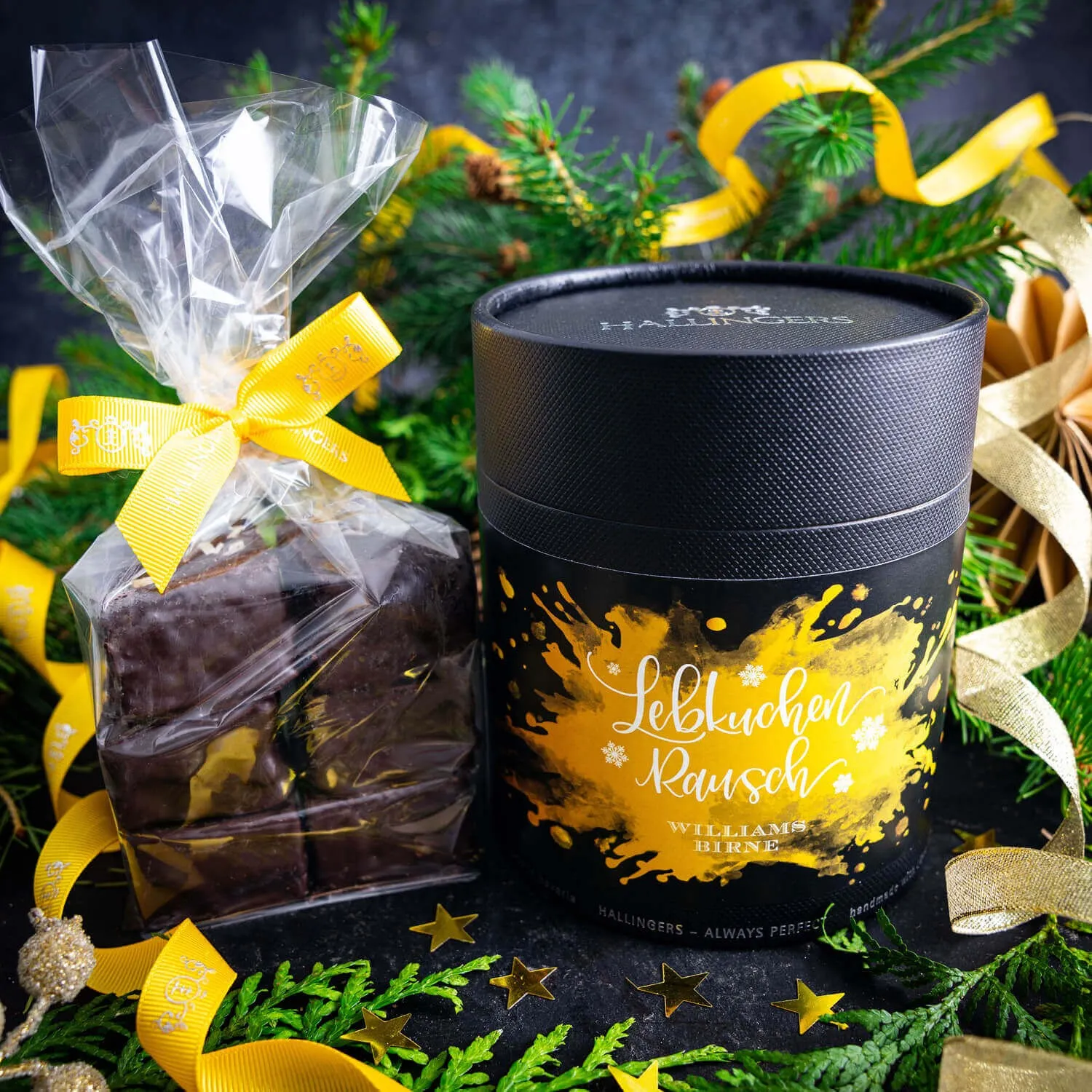 Handgemachte Lebkuchenwürfel nach Großmutters Rezept. Was schmeckt in der Weihnachtszeit besser als Lebkuchen?