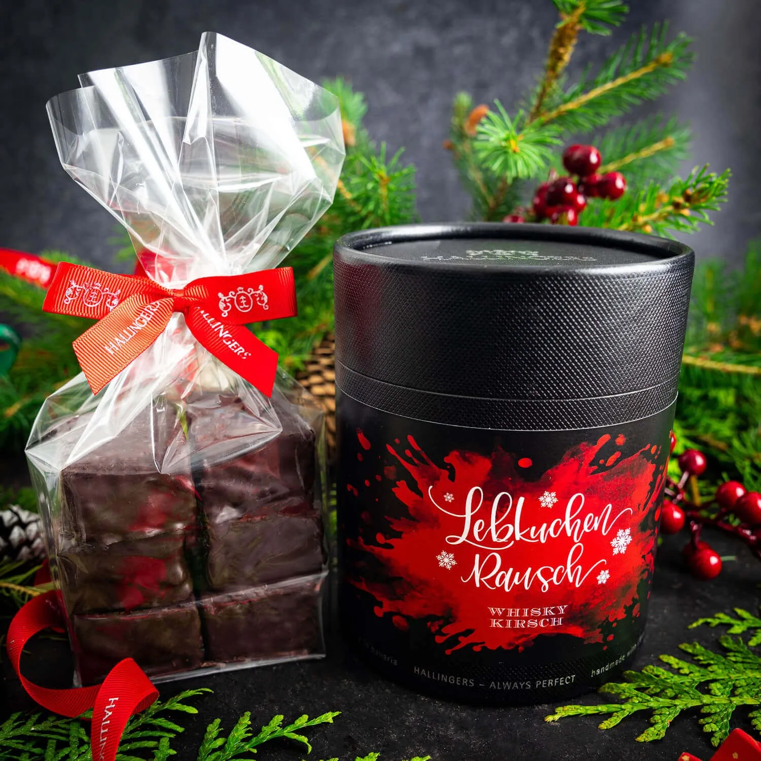 Handgemachte Lebkuchenwürfel nach Großmutters Rezept. Was schmeckt in der Weihnachtszeit besser als Lebkuchen?