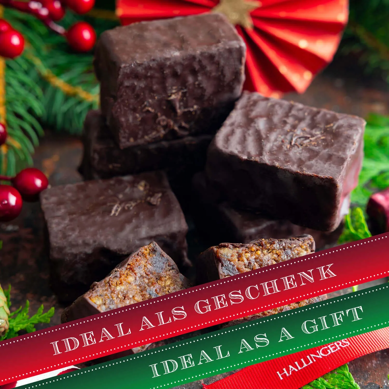 Ein Hauch Alkohol für das Aroma ist die perfekte Kombination in diesem besonderen Lebkuchen - was für ein Genuss!