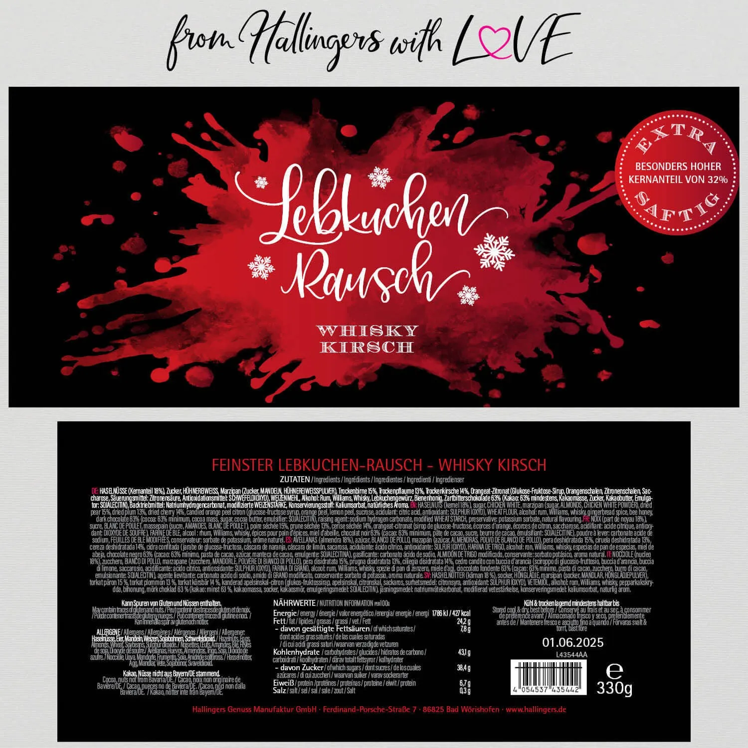 Lebkuchenrausch Whisky-Kirsch (Lebkuchenrausch-Mix)