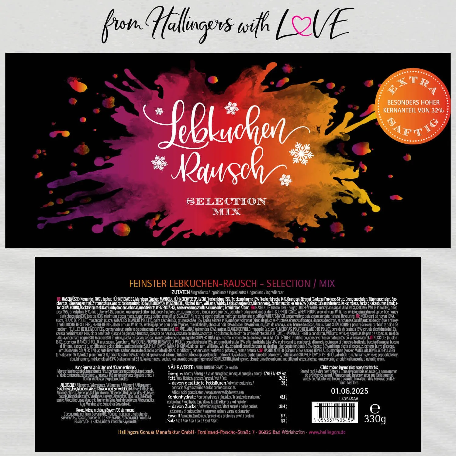 Feinster Lebkuchenrausch Selection (Lebkuchenrausch-Mix)