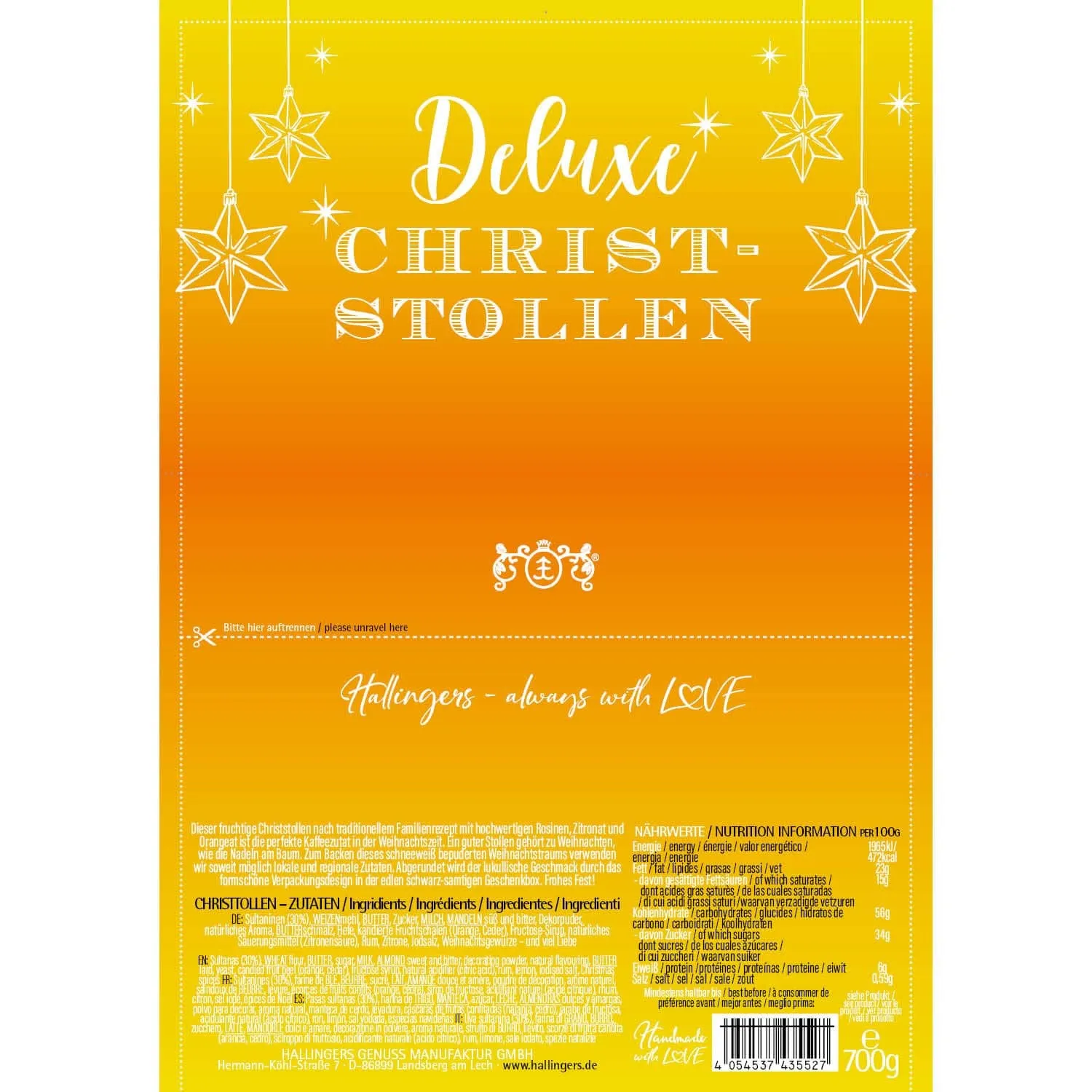 Festlicher Christstollen XL (Christstollen)