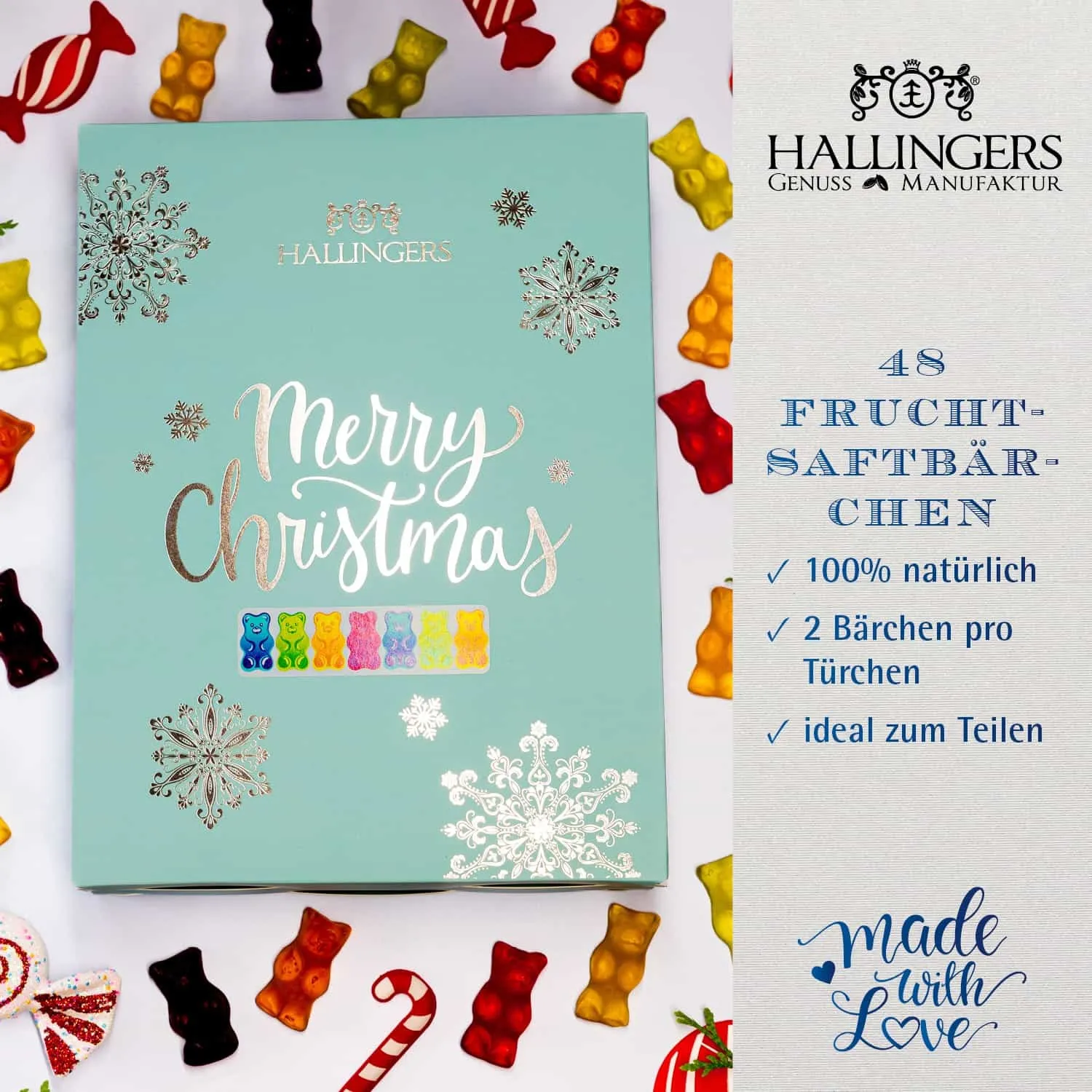 24 Genussmomente in der Weihnachtszeit.  Für alle Fruchtsaftbärchen Liebhaber, egal ob groß oder klein.