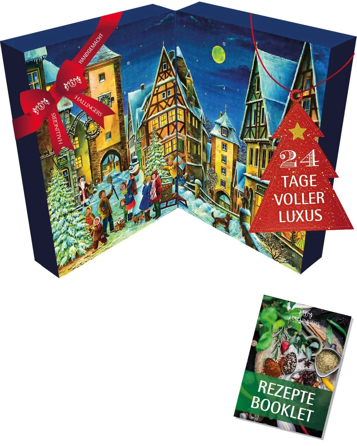 FEINKOST-MIX ADVENTSKALENDER - 24 Genussmomente mit Gewürz, Essig & Öl als exklusive Gourmet-Selektion für Feinschmecker & Hobbyköche. Stilvoll verpackt als hochwertiger Adventskalender für genussvolle Momente in der Weihnachtszeit