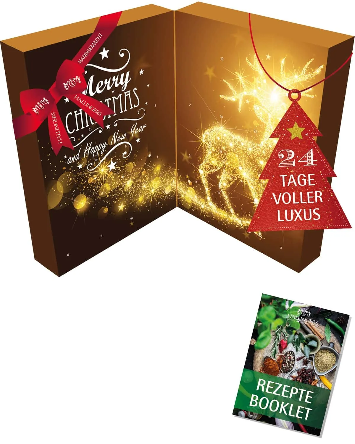 FEINKOST-MIX ADVENTSKALENDER - 24 Genussmomente mit Gewürz, Essig & Öl als exklusive Gourmet-Selektion für Feinschmecker & Hobbyköche. Stilvoll verpackt als hochwertiger Adventskalender für genussvolle Momente in der Weihnachtszeit